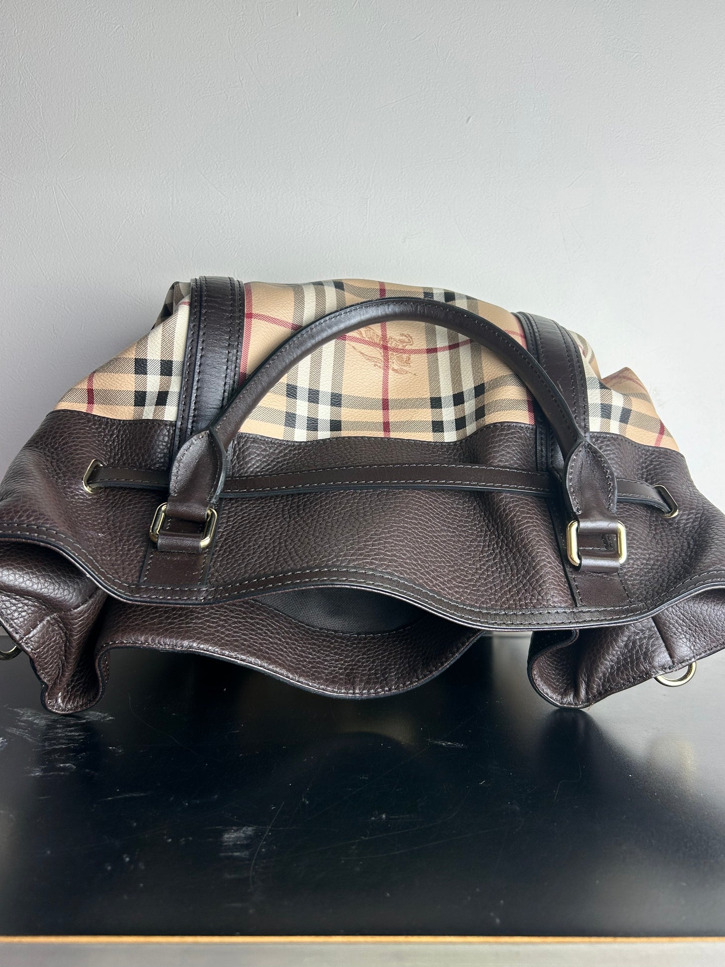 Burberry Haymarket Check tote bag