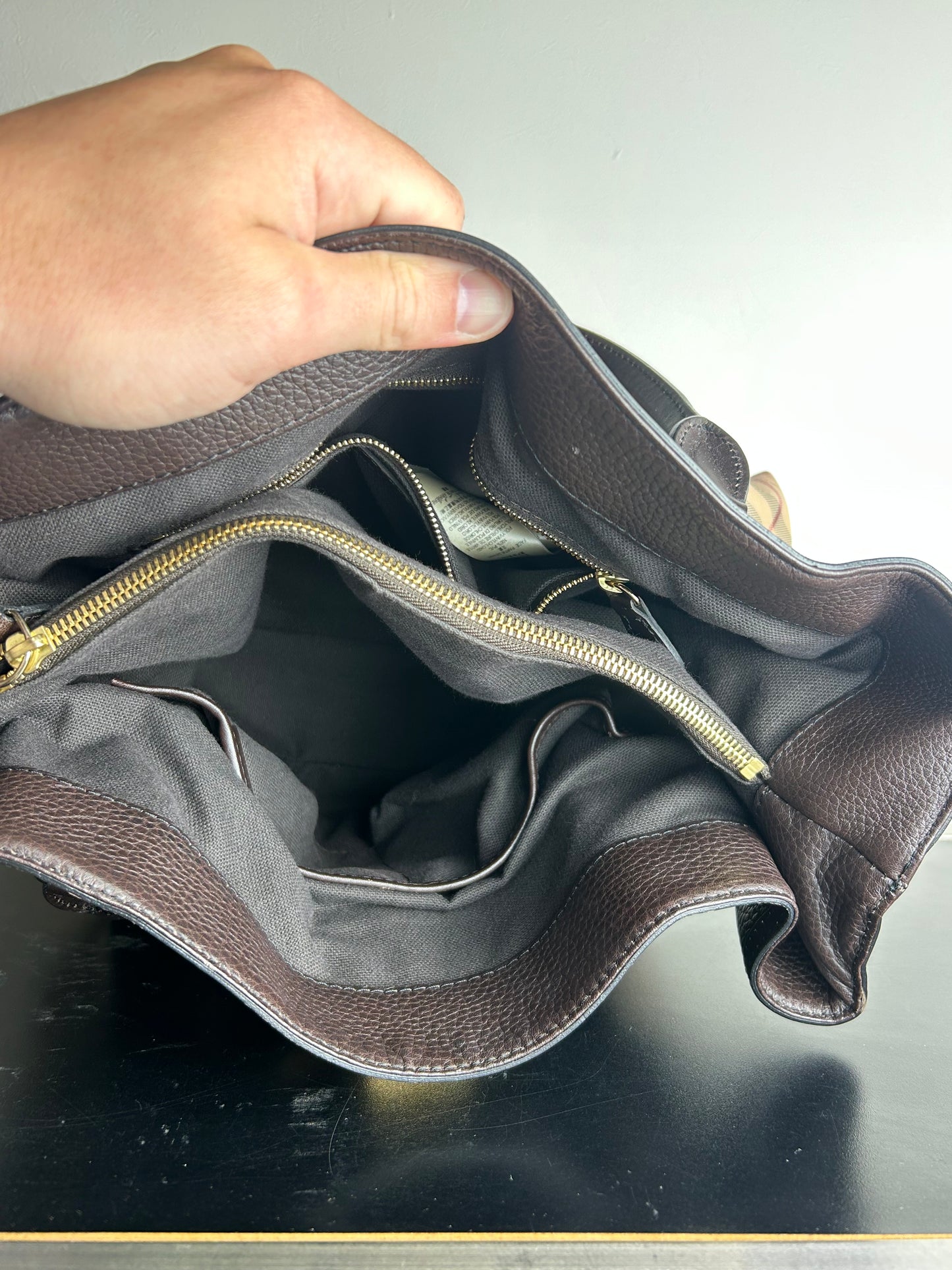 Burberry Haymarket Check tote bag
