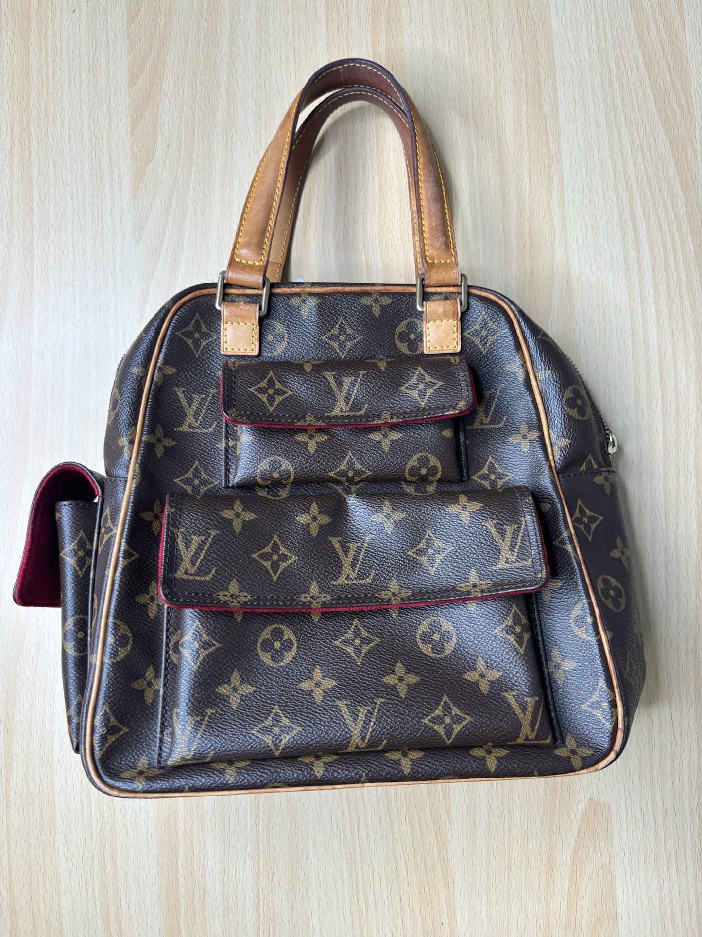 Louis Vuitton Excentri-Cite Monogram Canvas Bag K61