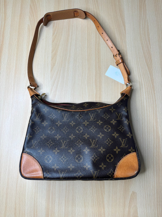 Louis Vuitton Boulogne 30 Monogram Canvas Shoulder Bag K62