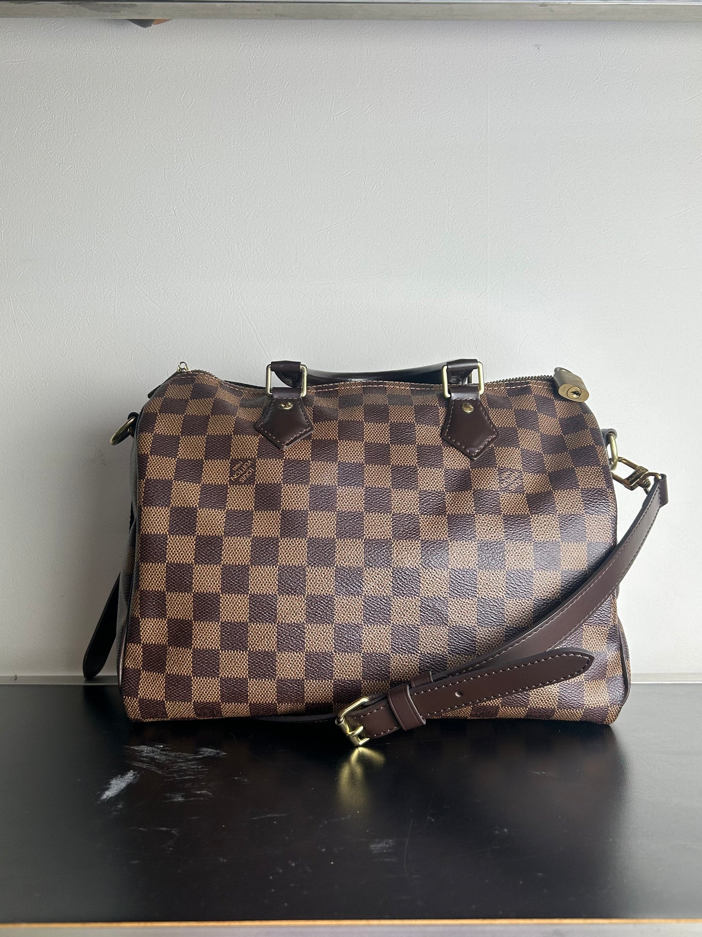 Louis Vuitton Damier Ebene Speedy Bandoulière 35