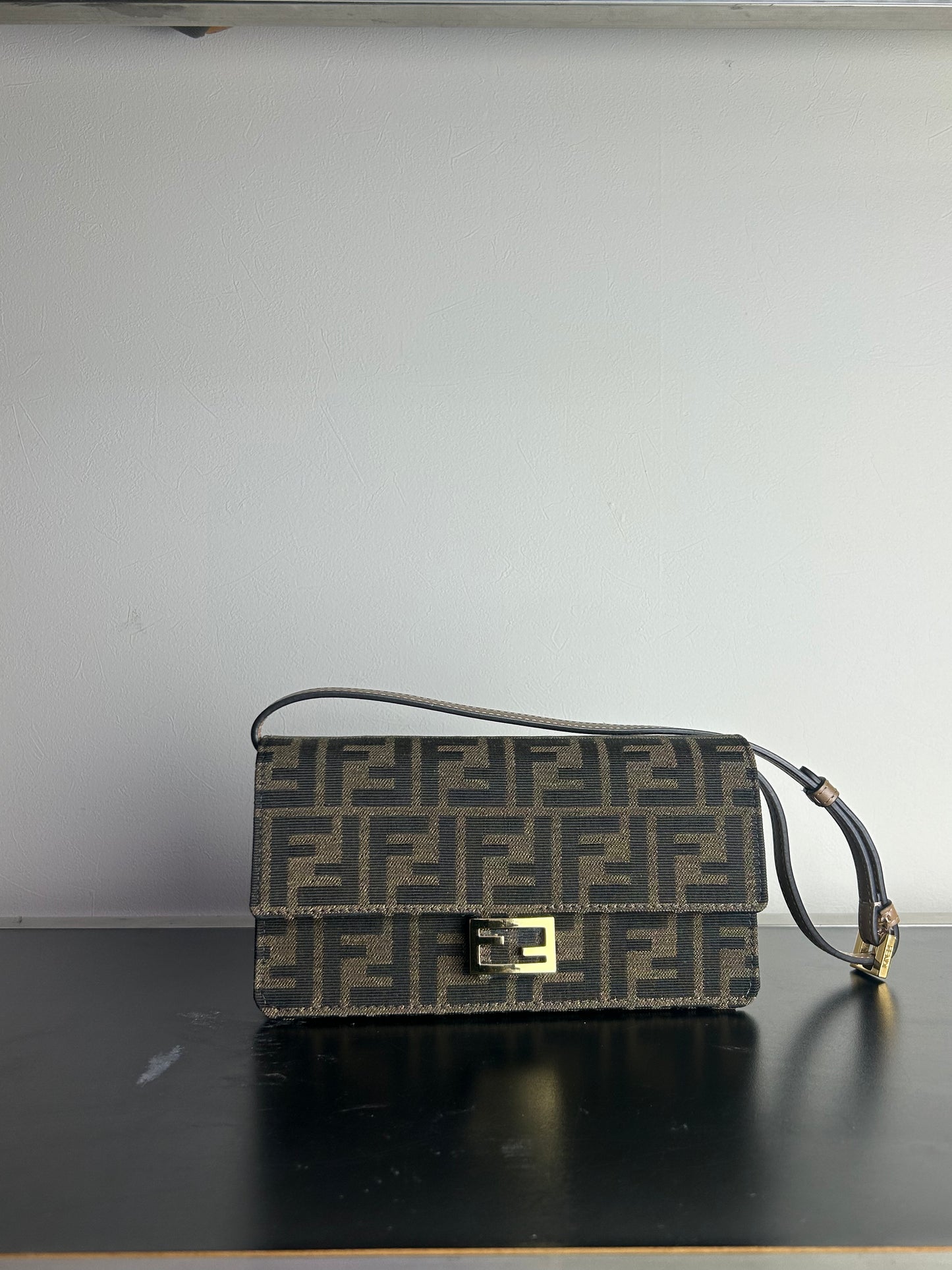 Fendi Zucca Baguette Bag