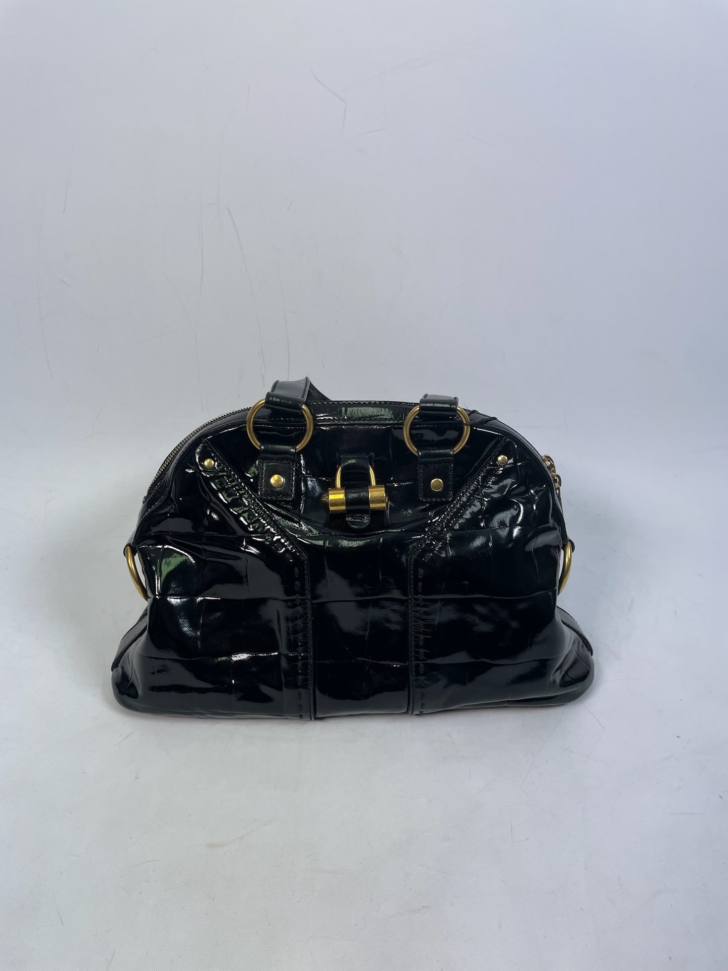 M0707-3 Saint Laurent Muse Leather Bag