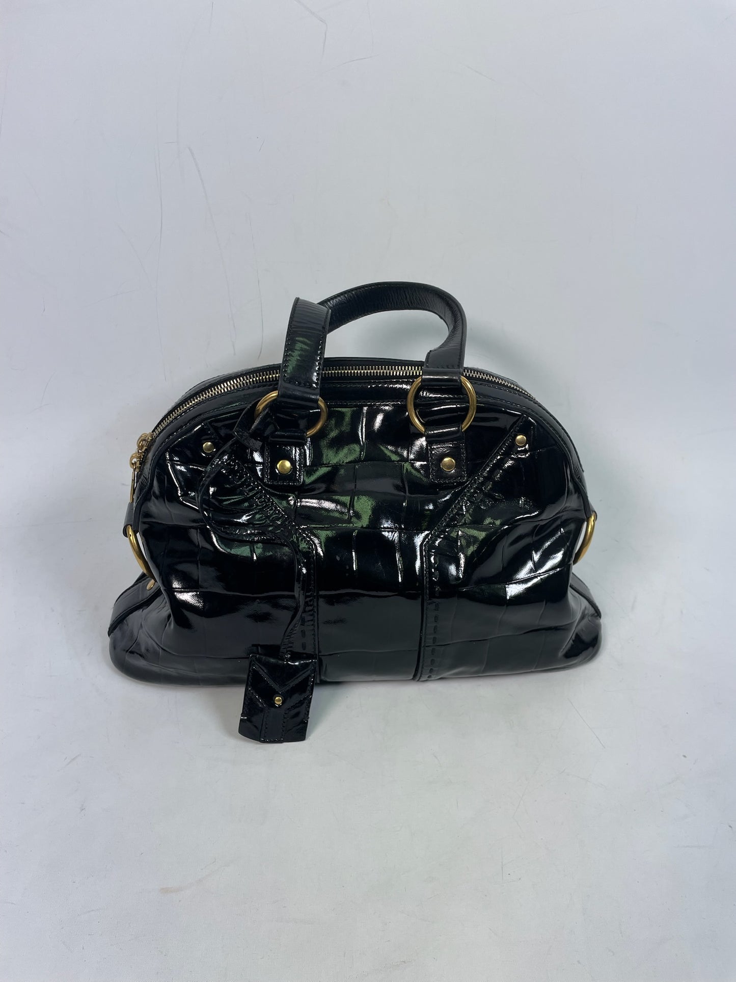 M0707-3 Saint Laurent Muse Leather Bag