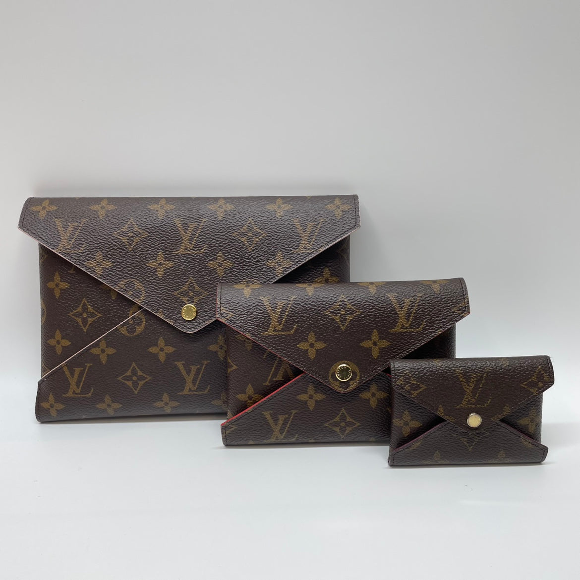 Louis Vuitton PVC Monogram Canvas Pochette Kirigami ONE Clutch M62034