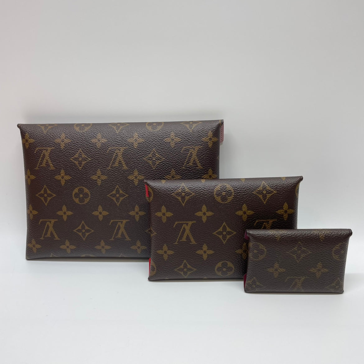 Louis Vuitton PVC Monogram Canvas Pochette Kirigami ONE Clutch M62034