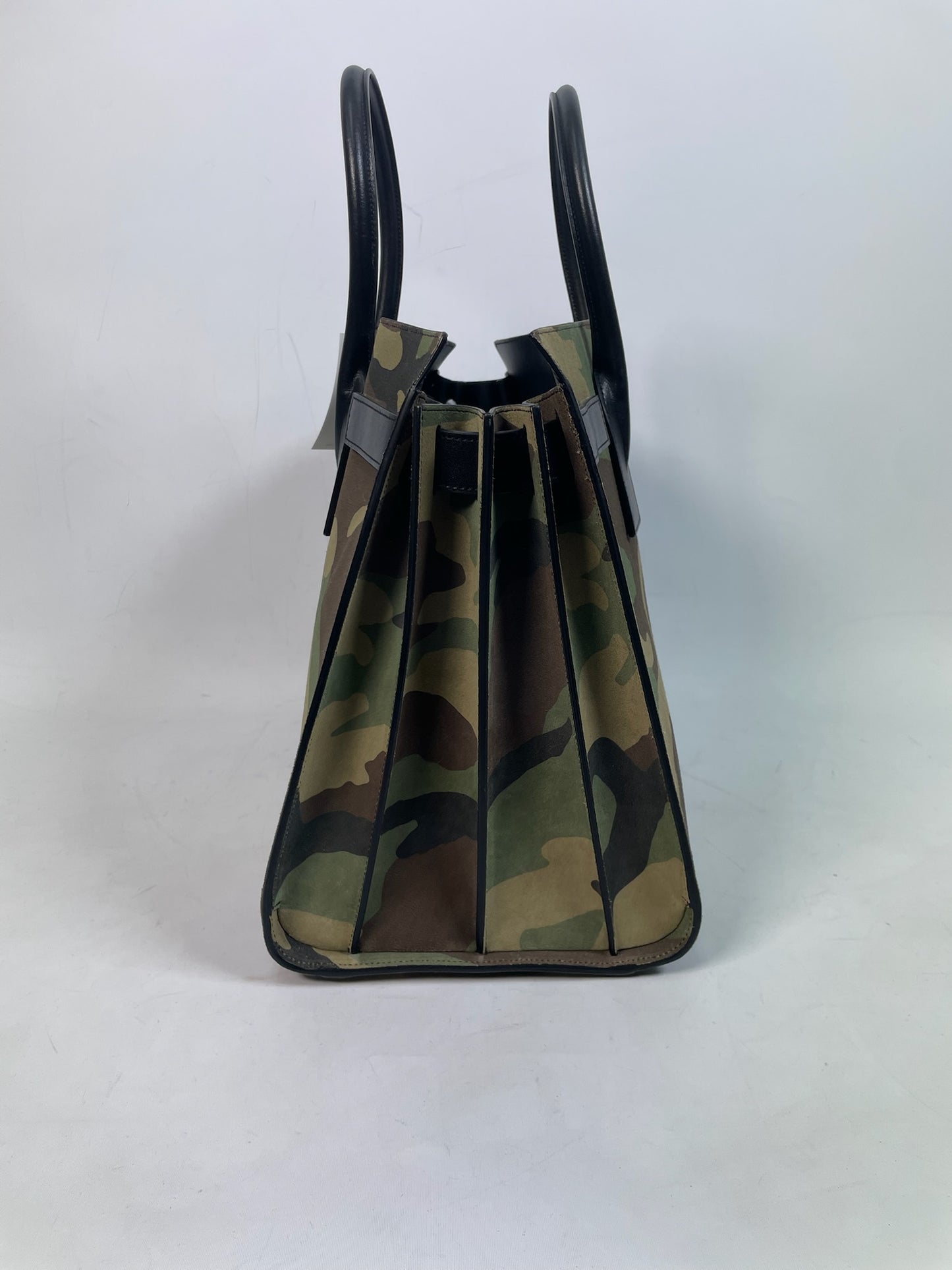 M0707-5 Saint Laurent Sac de Jour Camouflage Tote Bag