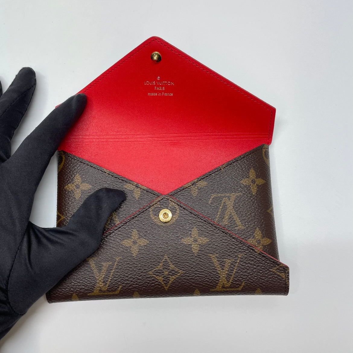 Louis Vuitton PVC Monogram Canvas Pochette Kirigami ONE Clutch M62034