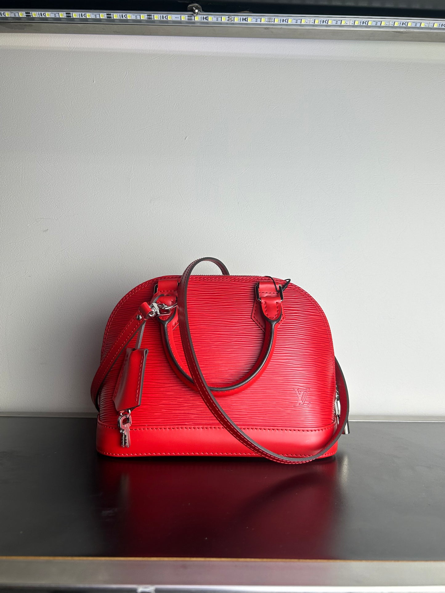Louis Vuitton Epi leather Alma BB