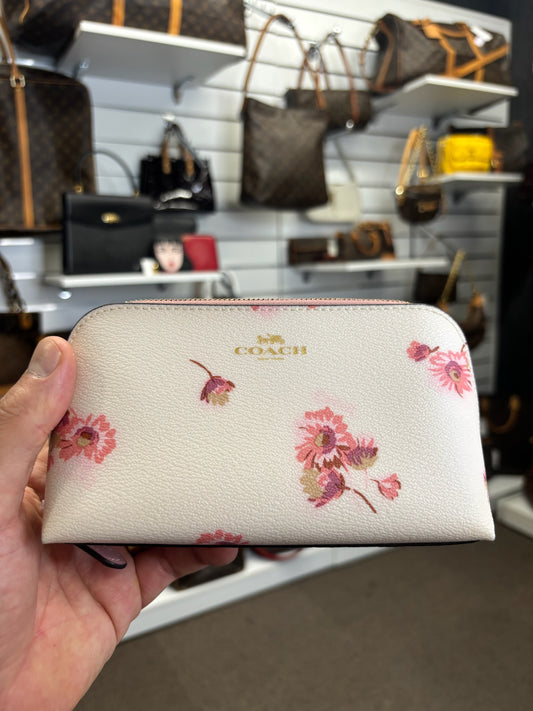 Coach Small Cosmetic Pouch with floral print K85