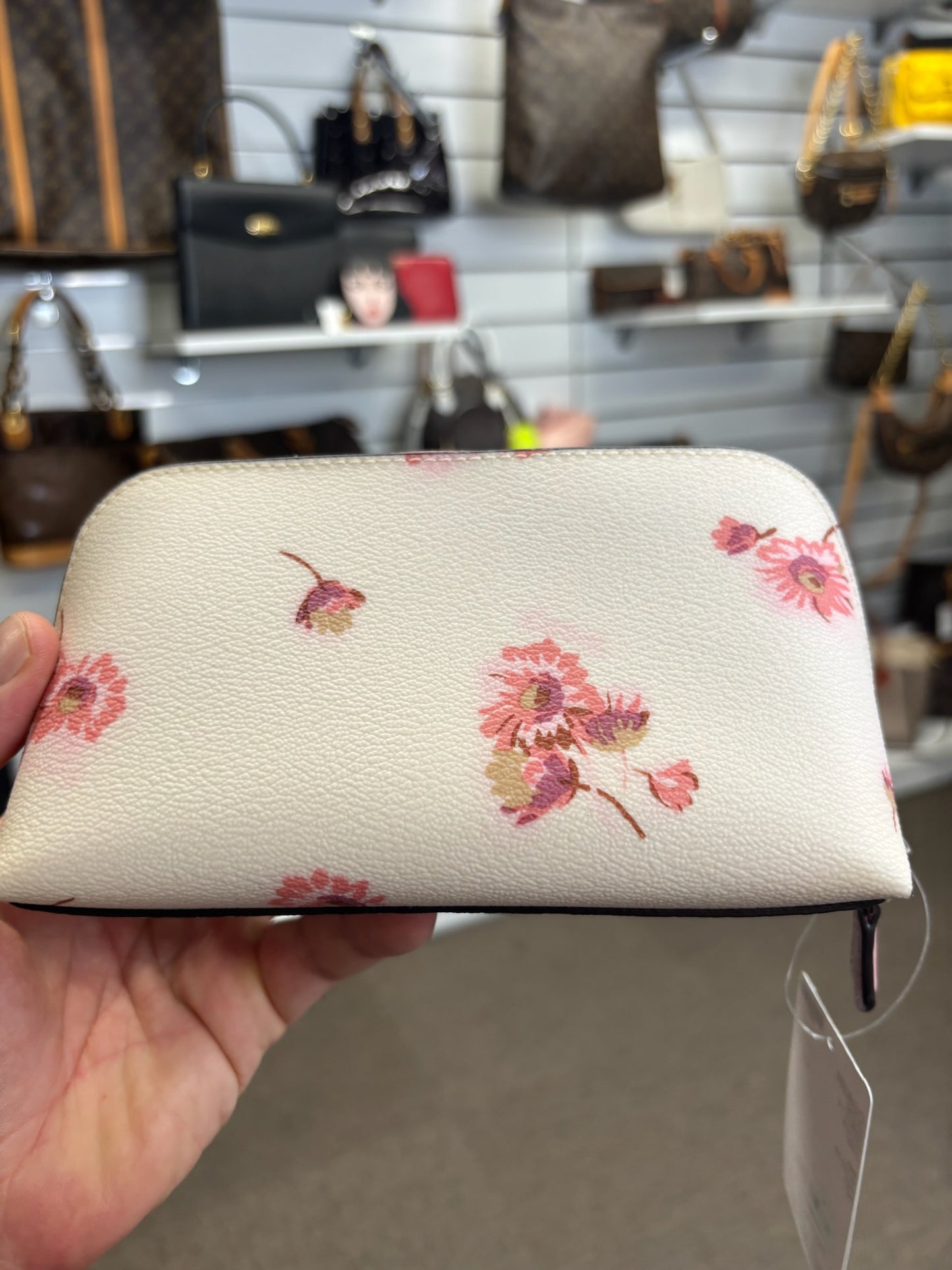 Coach Small Cosmetic Pouch with floral print K85