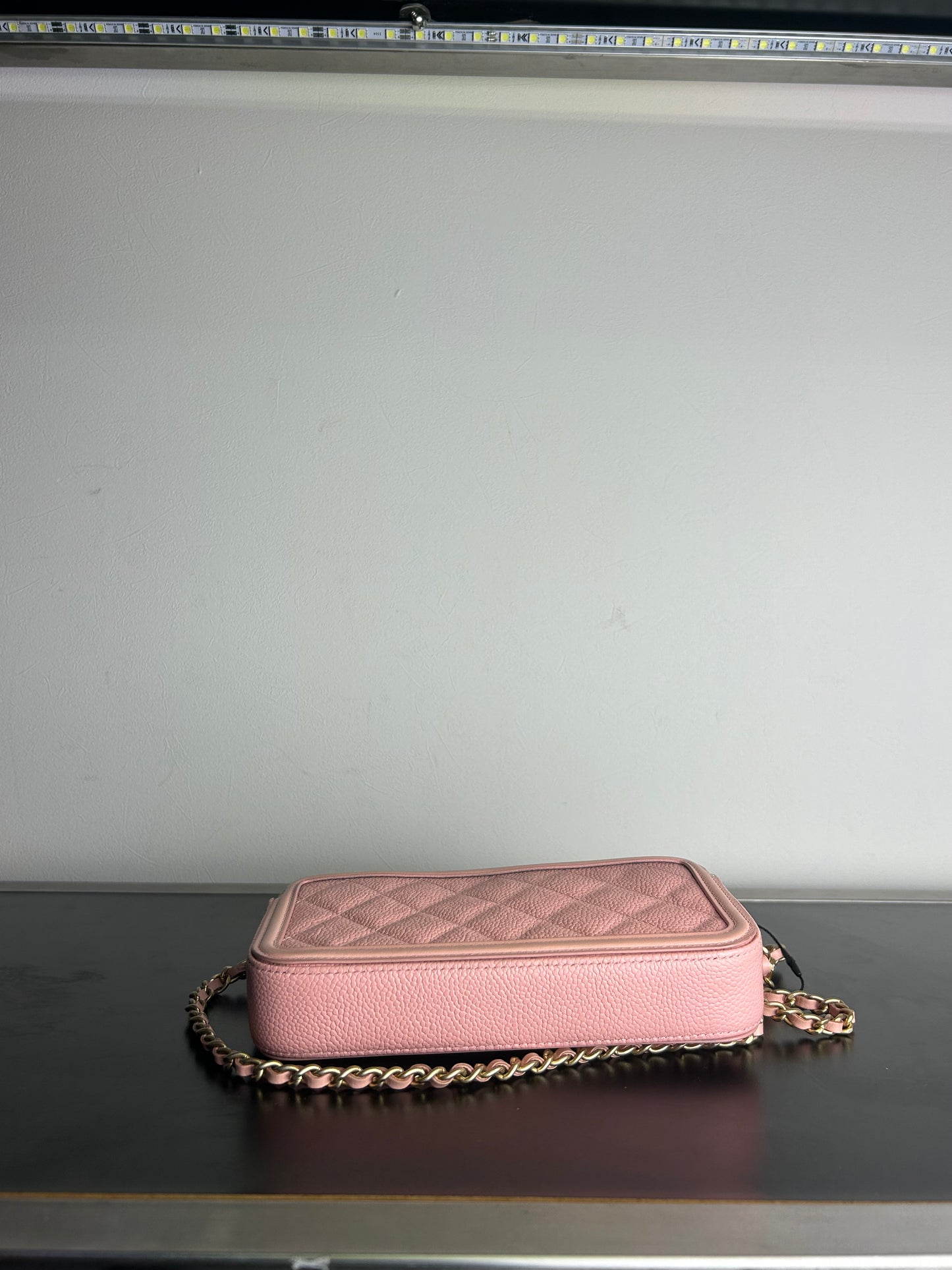 Chanel CC Filigree Vanity Case / Camera Bag