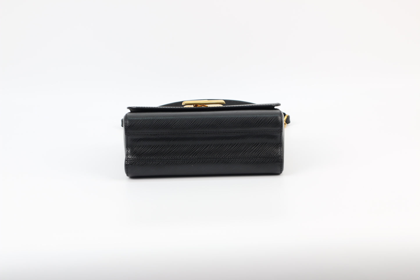 Louis Vuitton Black Leather Epi Twist MM Tote Bag M58715 (B12175826HC)