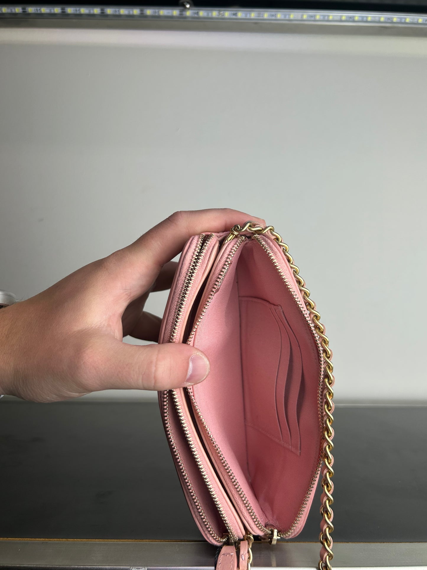 Chanel CC Filigree Vanity Case / Camera Bag