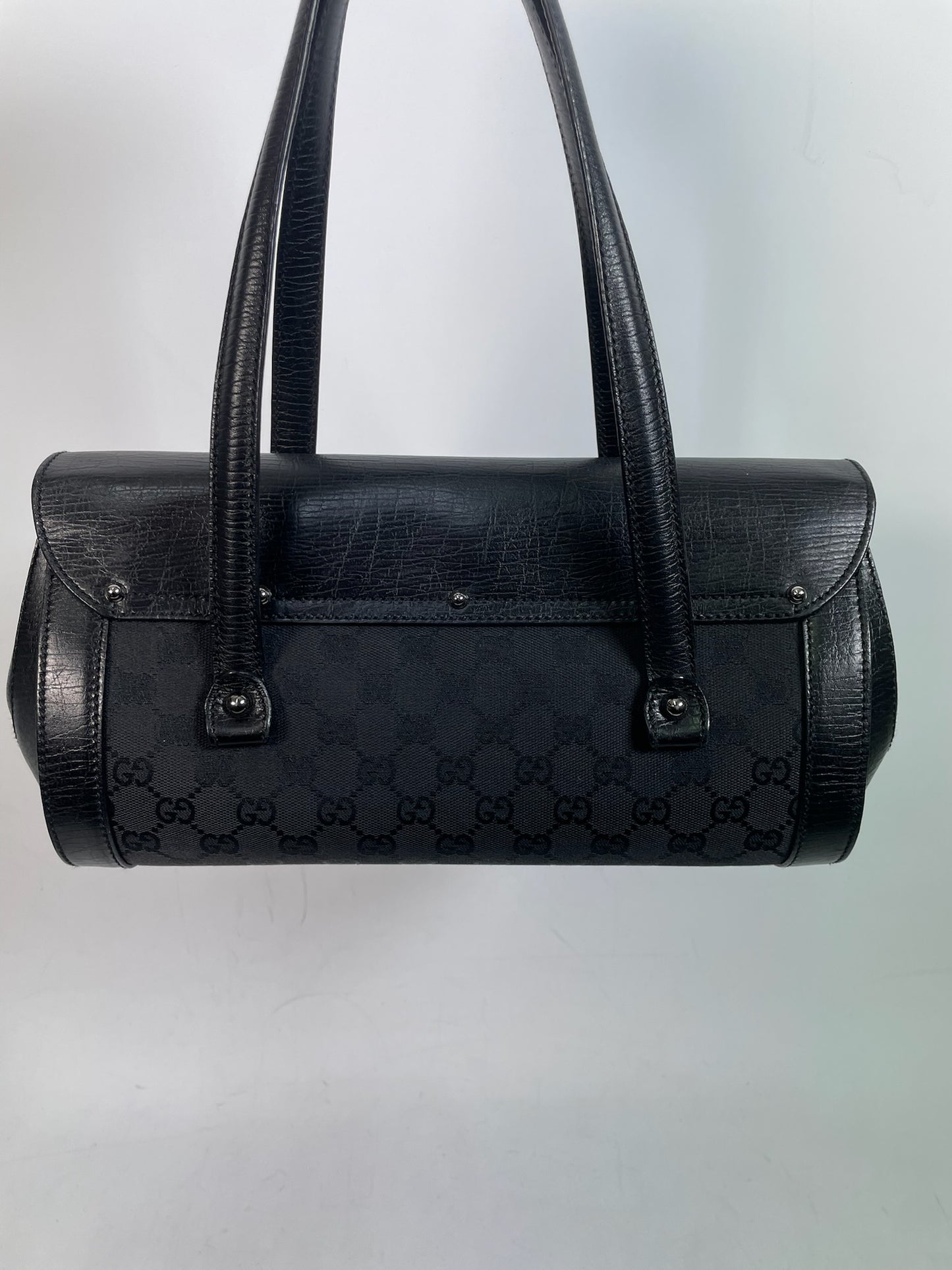 M0707-49 Gucci Monogram Bamboo Bullet Bag