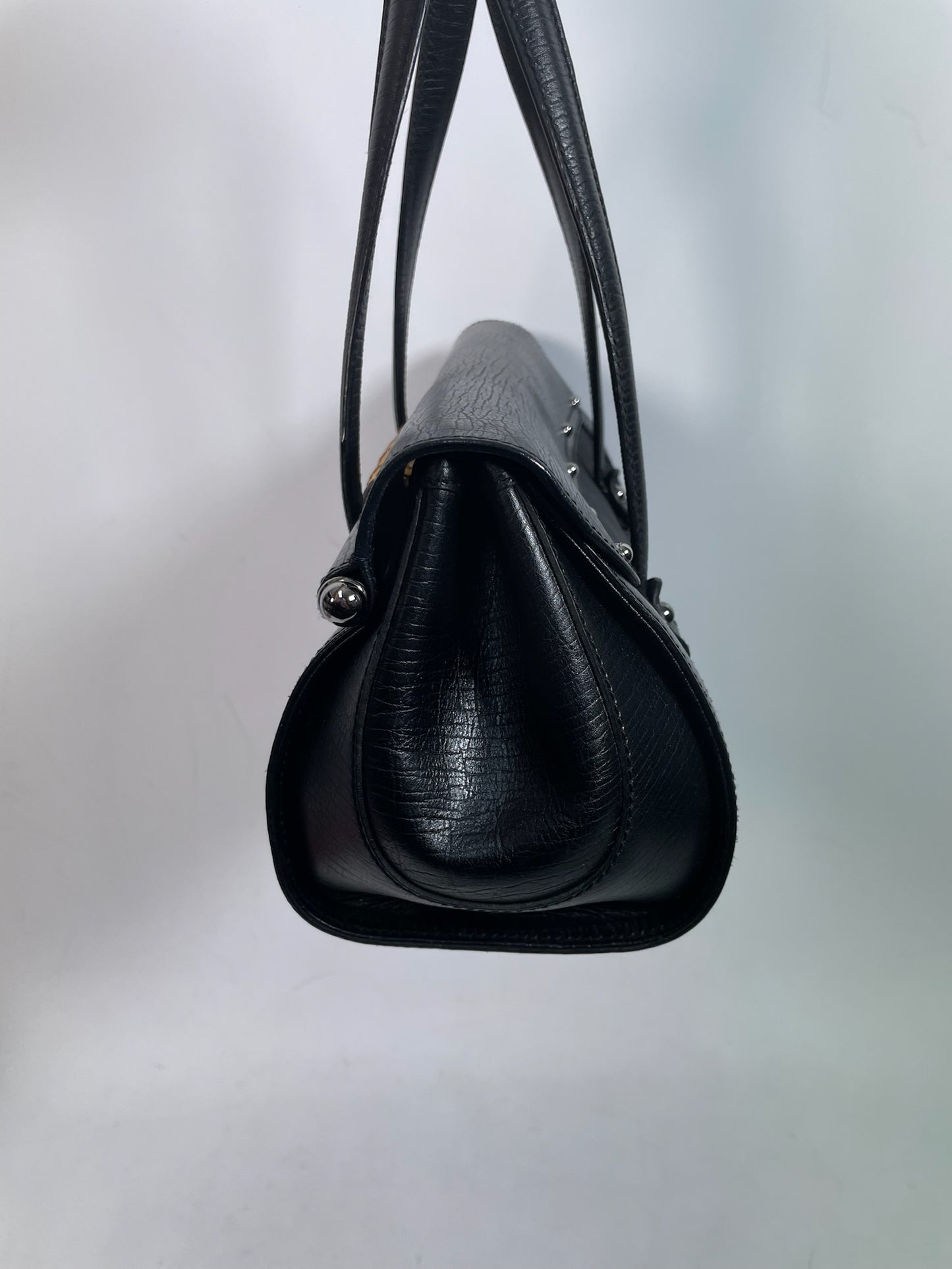 M0707-49 Gucci Monogram Bamboo Bullet Bag