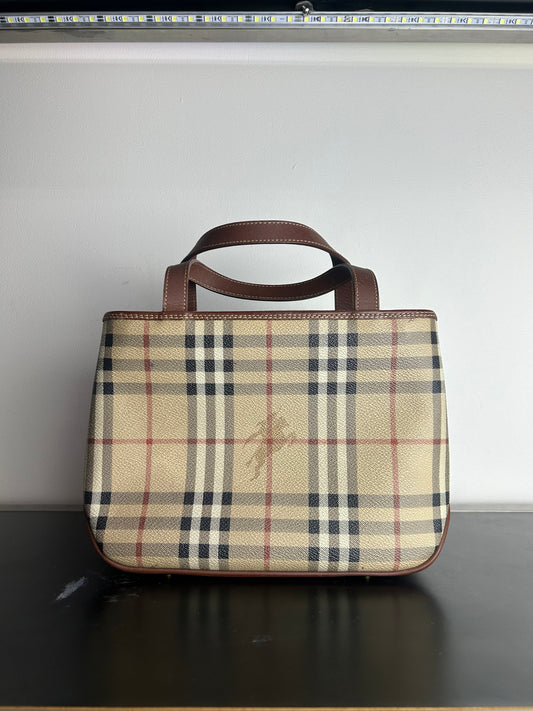 Burberry Nova Check Mini Tote
