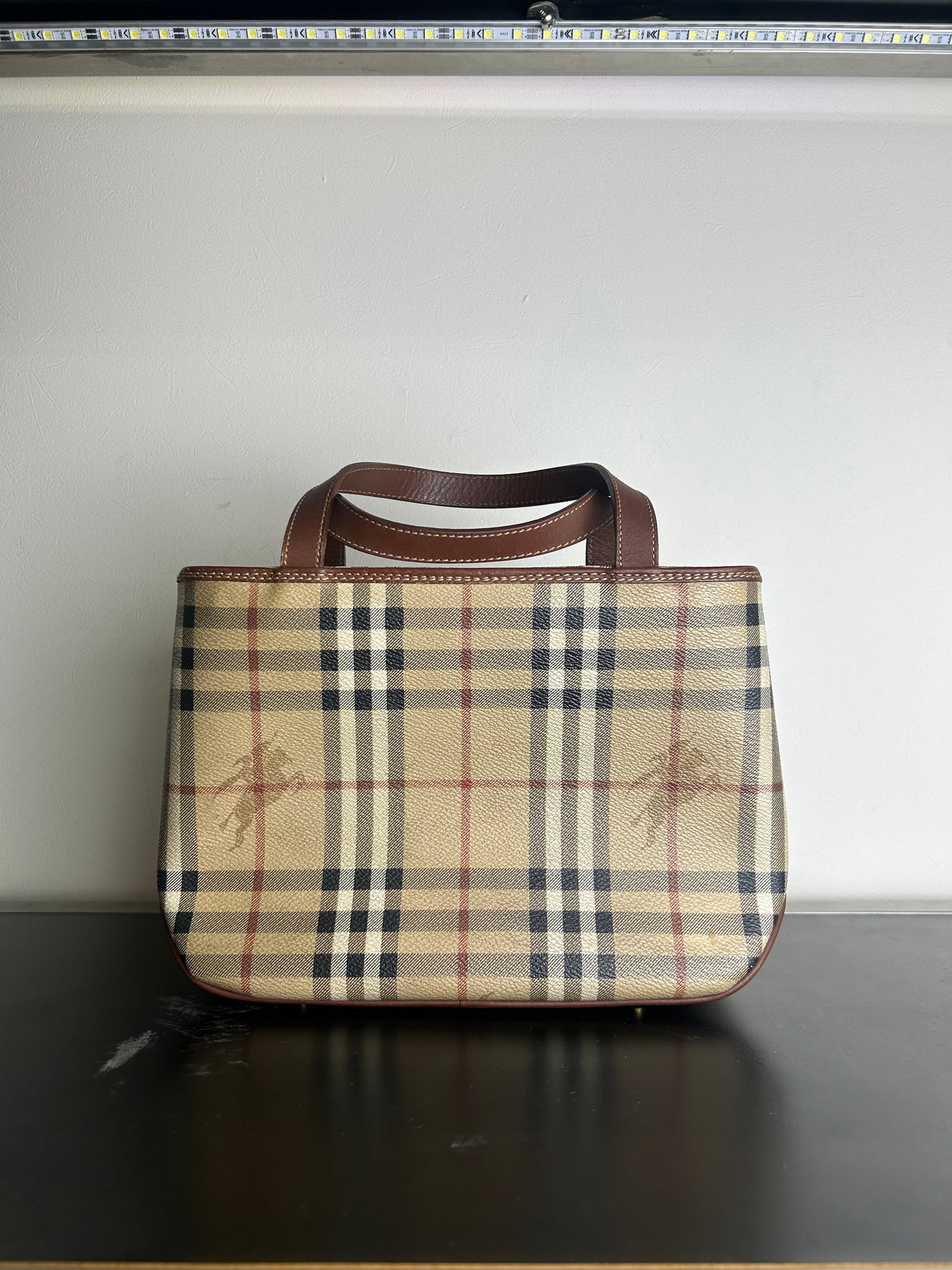 Burberry Nova Check Mini Tote