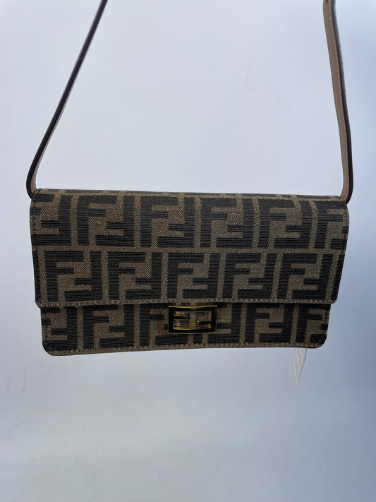M0707-60 Fendi Baguette Continental Wallet with Strap