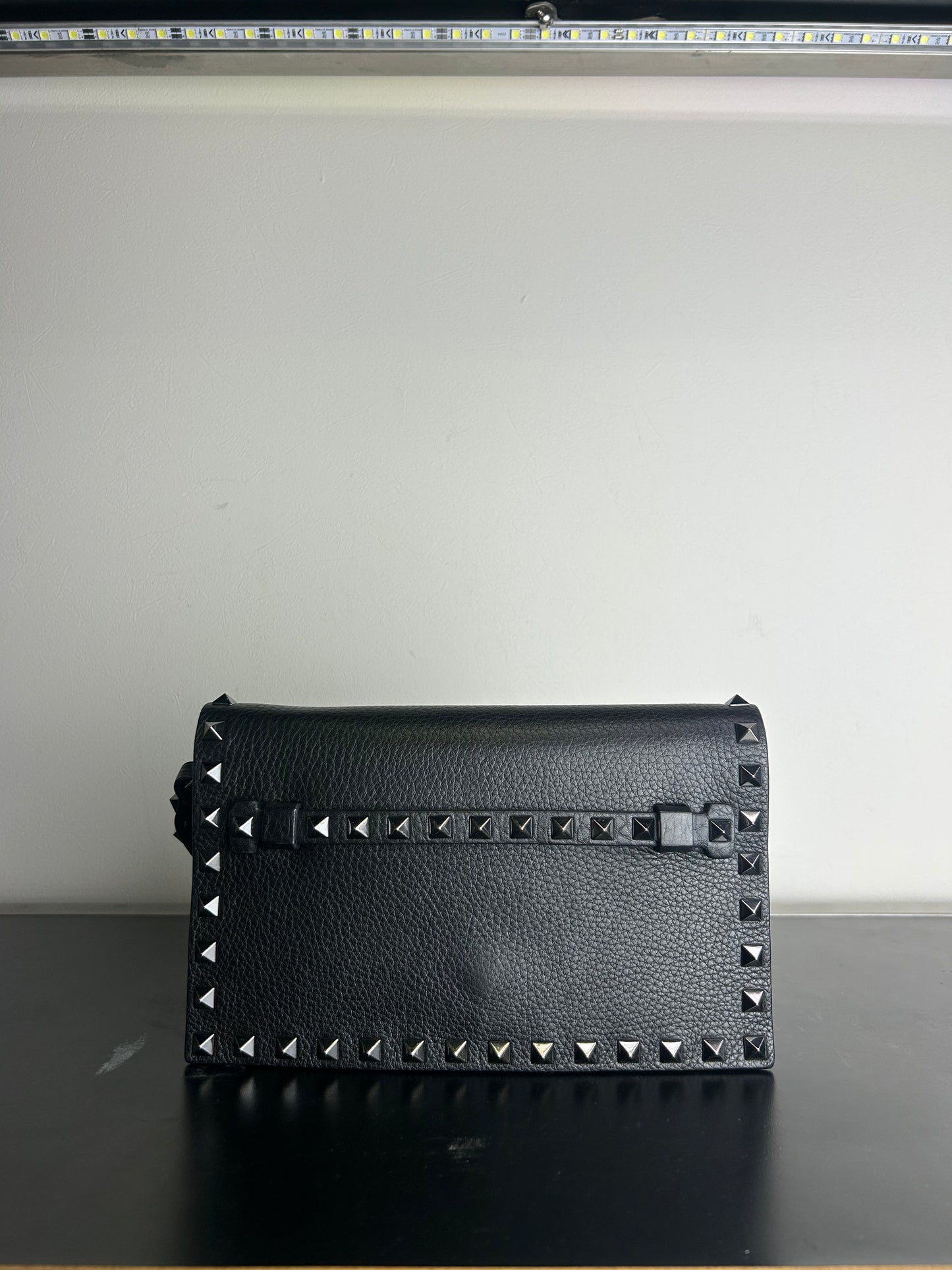 Valentino Rockstud Wristlet Clutch