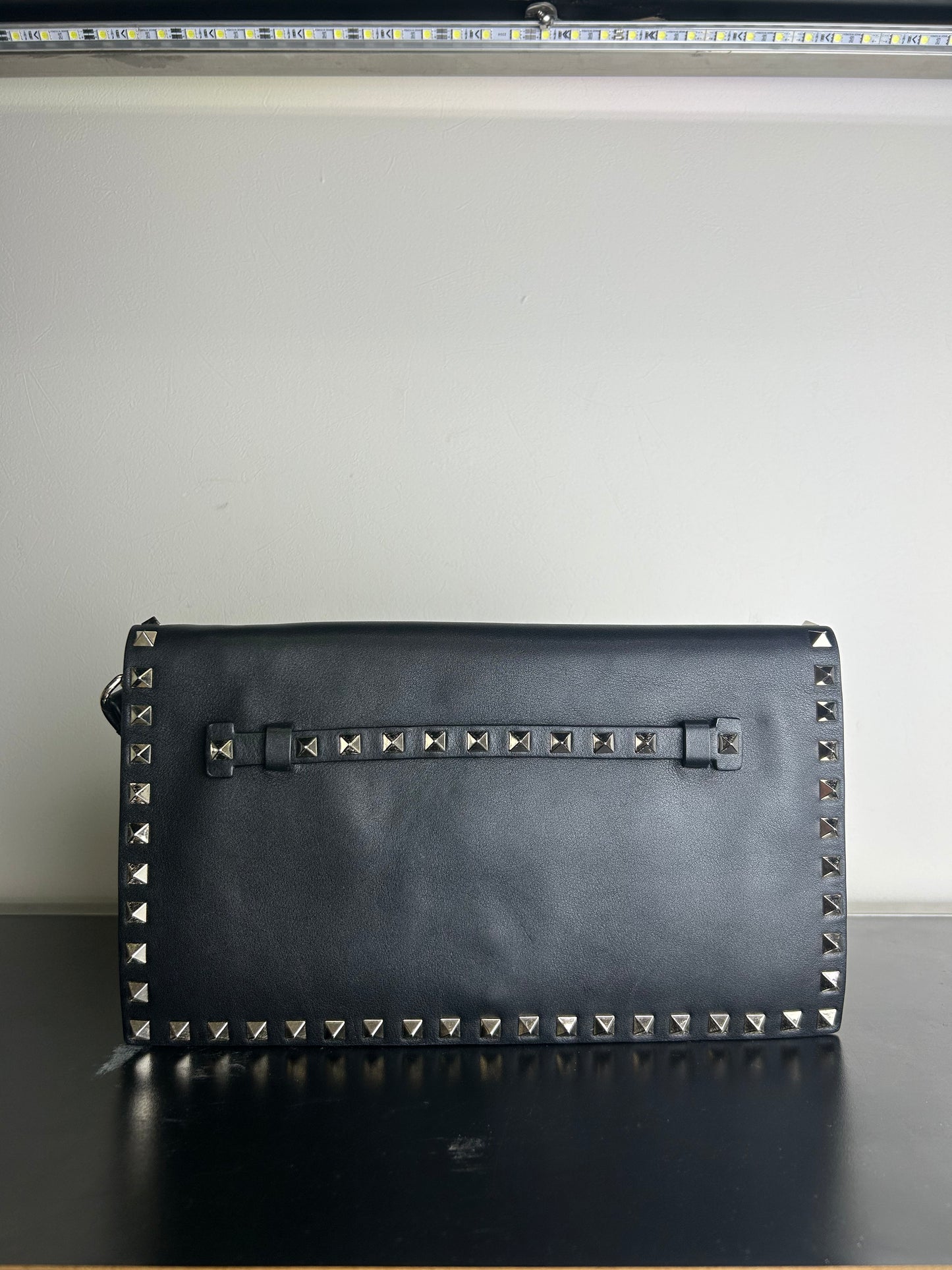 Valentino Rockstud Zip Pouch