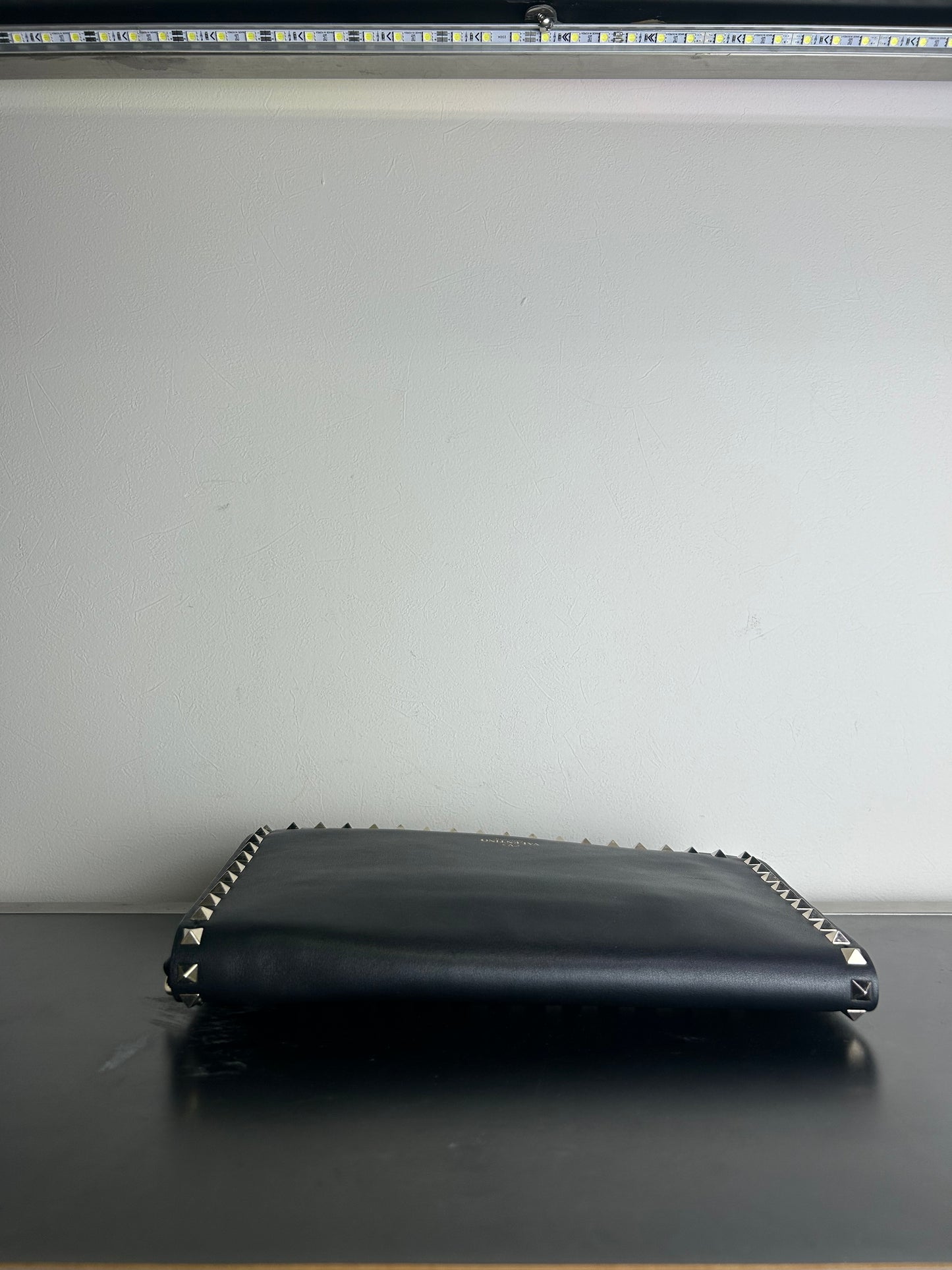 Valentino Rockstud Zip Pouch