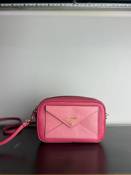 Prada Saffiano Leather Camera Bag