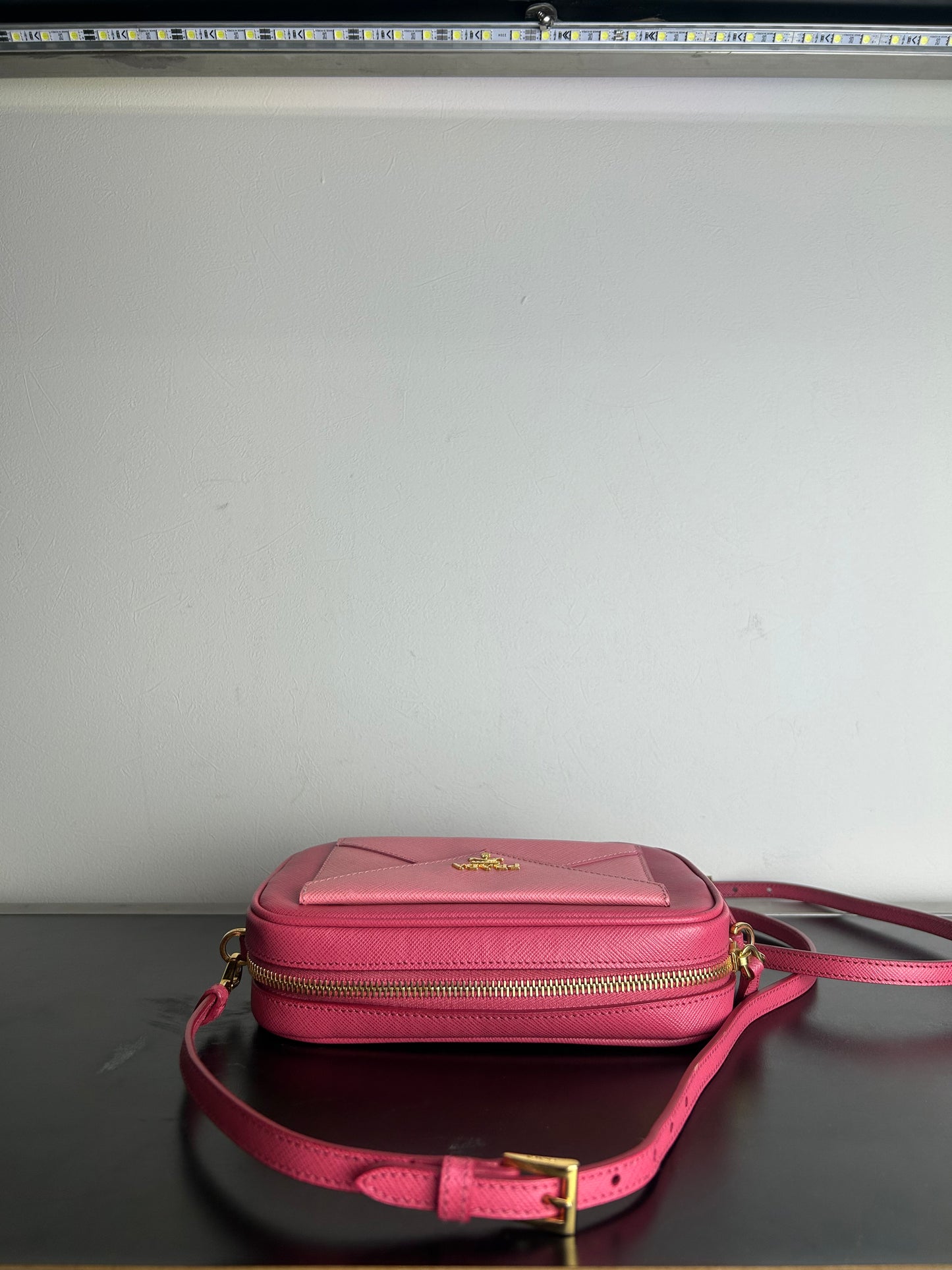 Prada Saffiano Leather Camera Bag