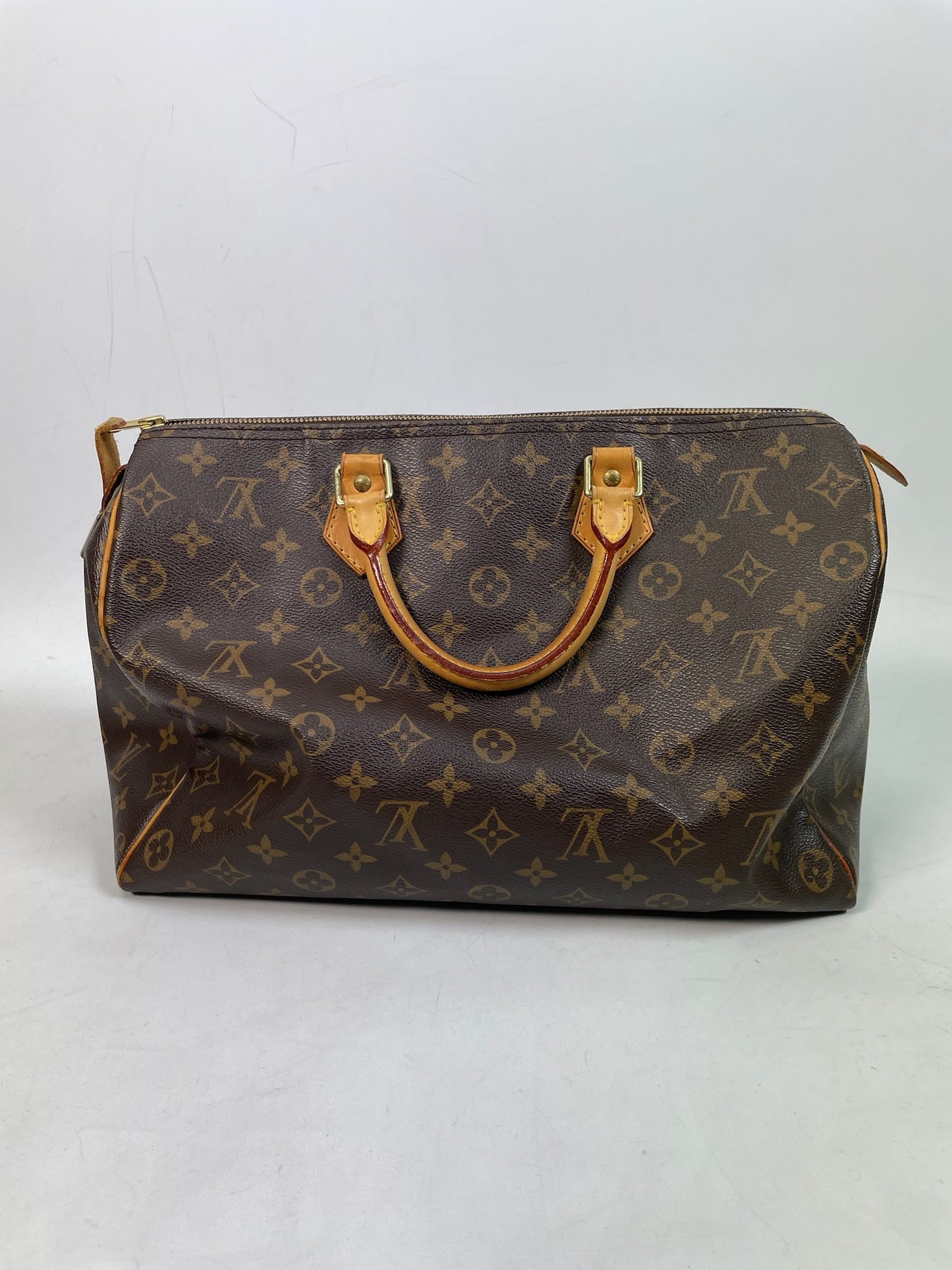 M0707-73 Louis Vuitton Speedy 35 Handbag in Monogram Canvas AA2087
