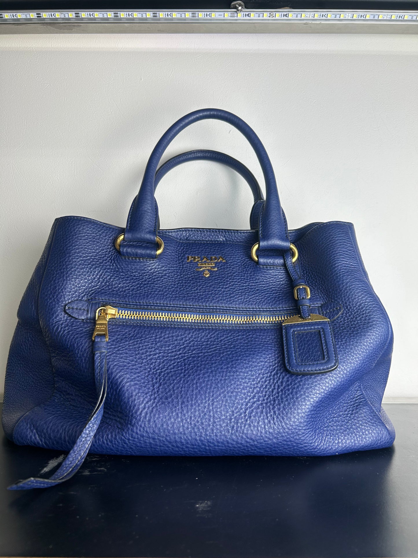 Prada Vitello Daino Tote