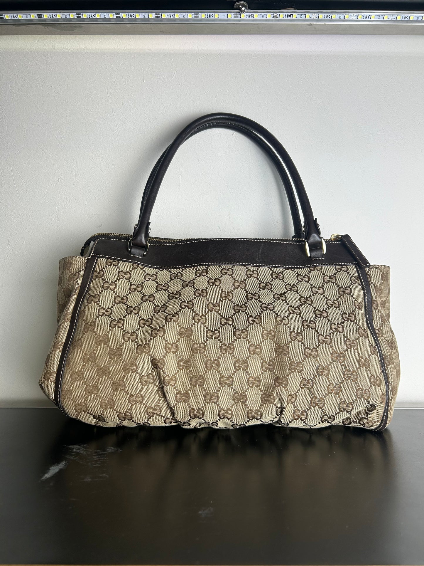 Gucci GG Canvas D-Ring Tote