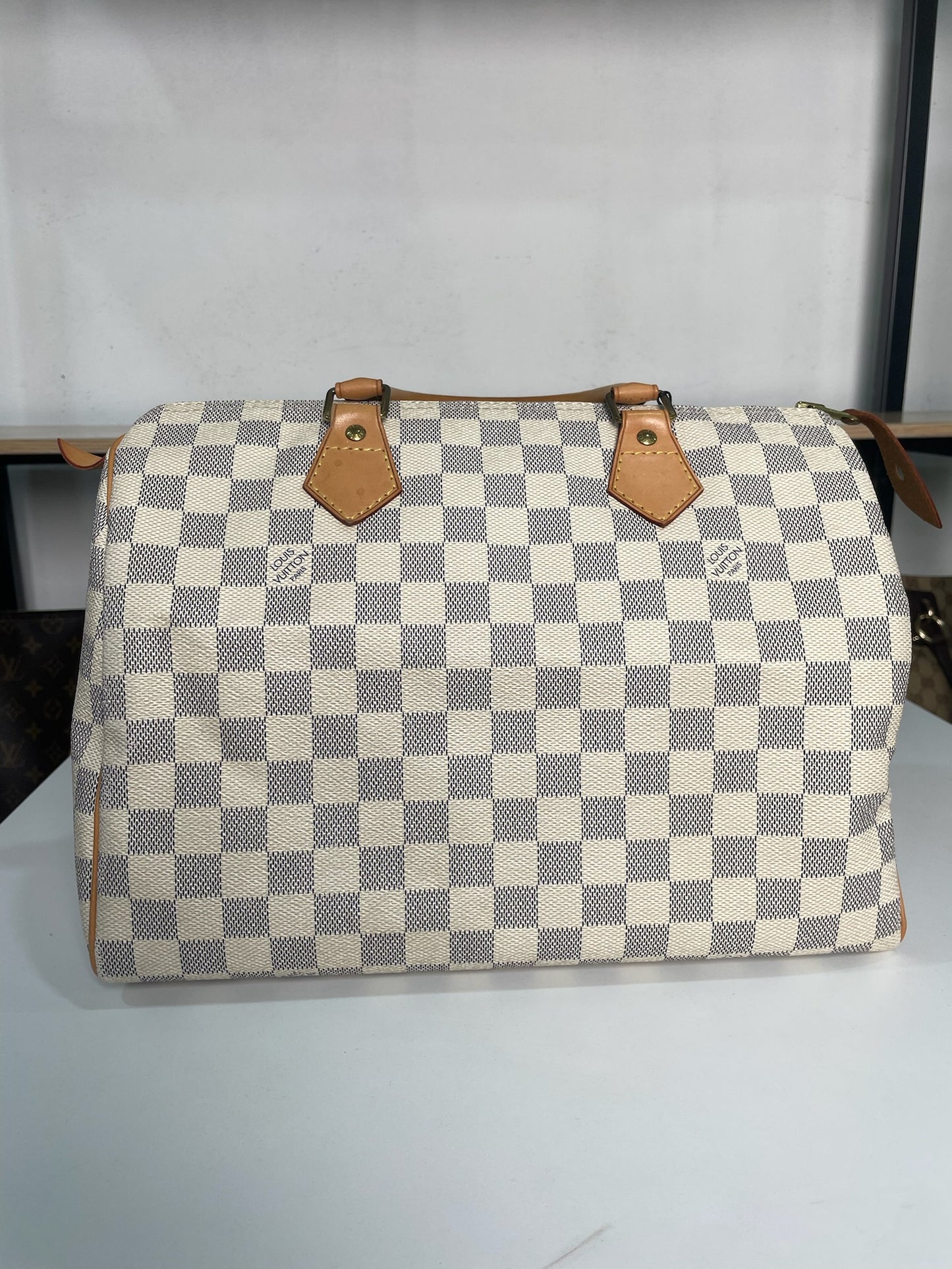 M0707-79 Louis Vuitton Speedy 30 in Damier Azur