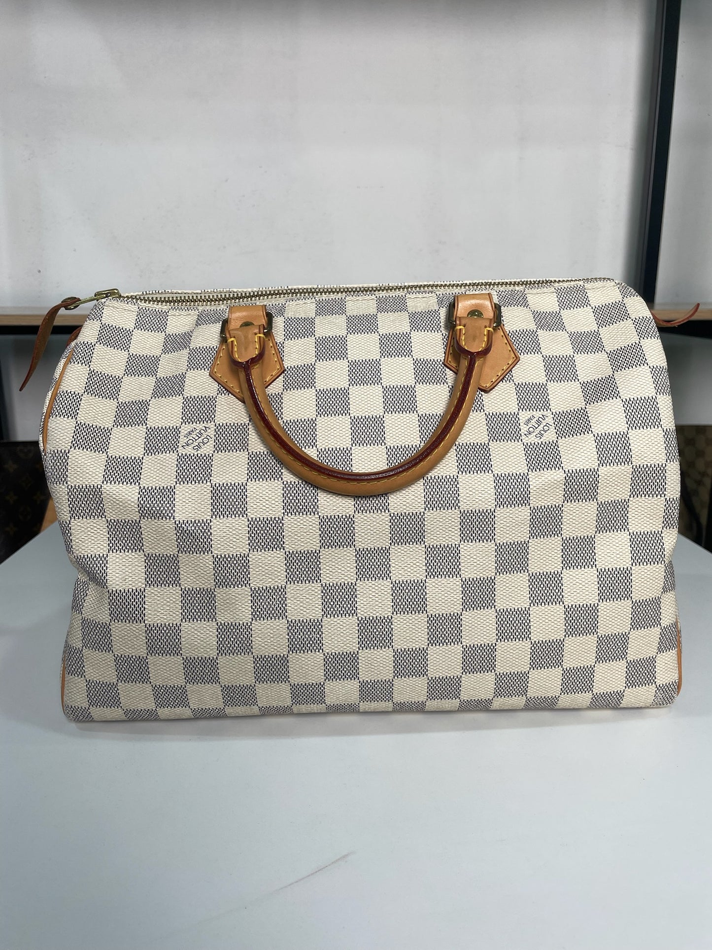 M0707-79 Louis Vuitton Speedy 30 in Damier Azur