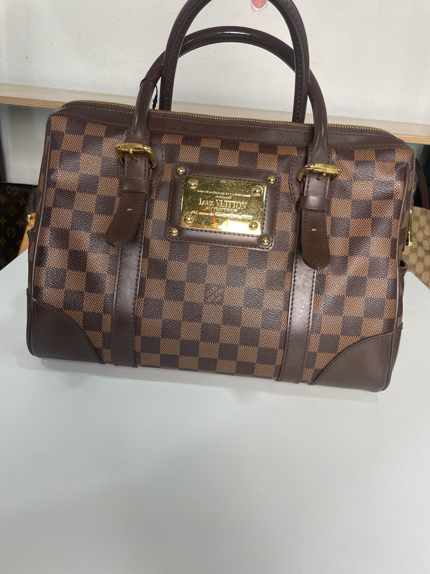 M0707-80 Louis Vuitton Berkeley in Damier Ebene