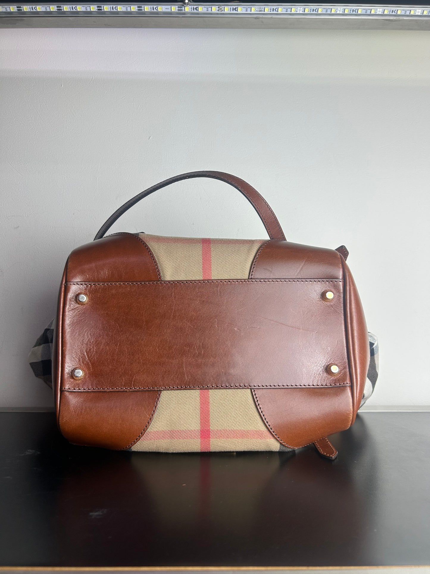 Burberry Nova Check Tote Bag