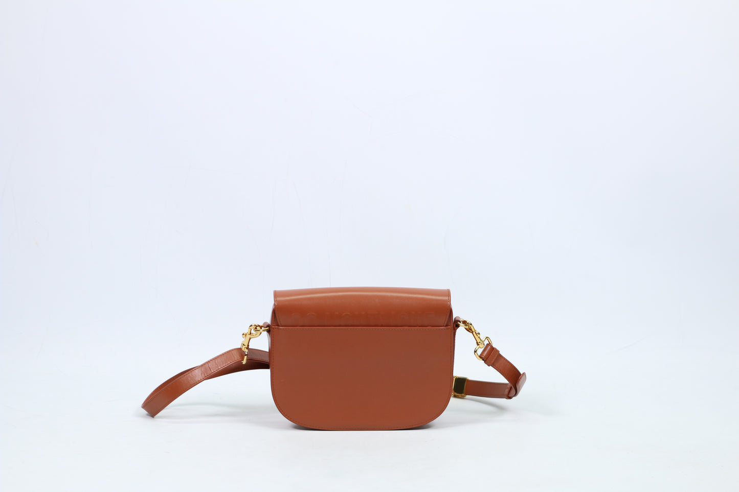 Dior Brown Box Calf Leather Bobby Medium Shoulder Bag M9319