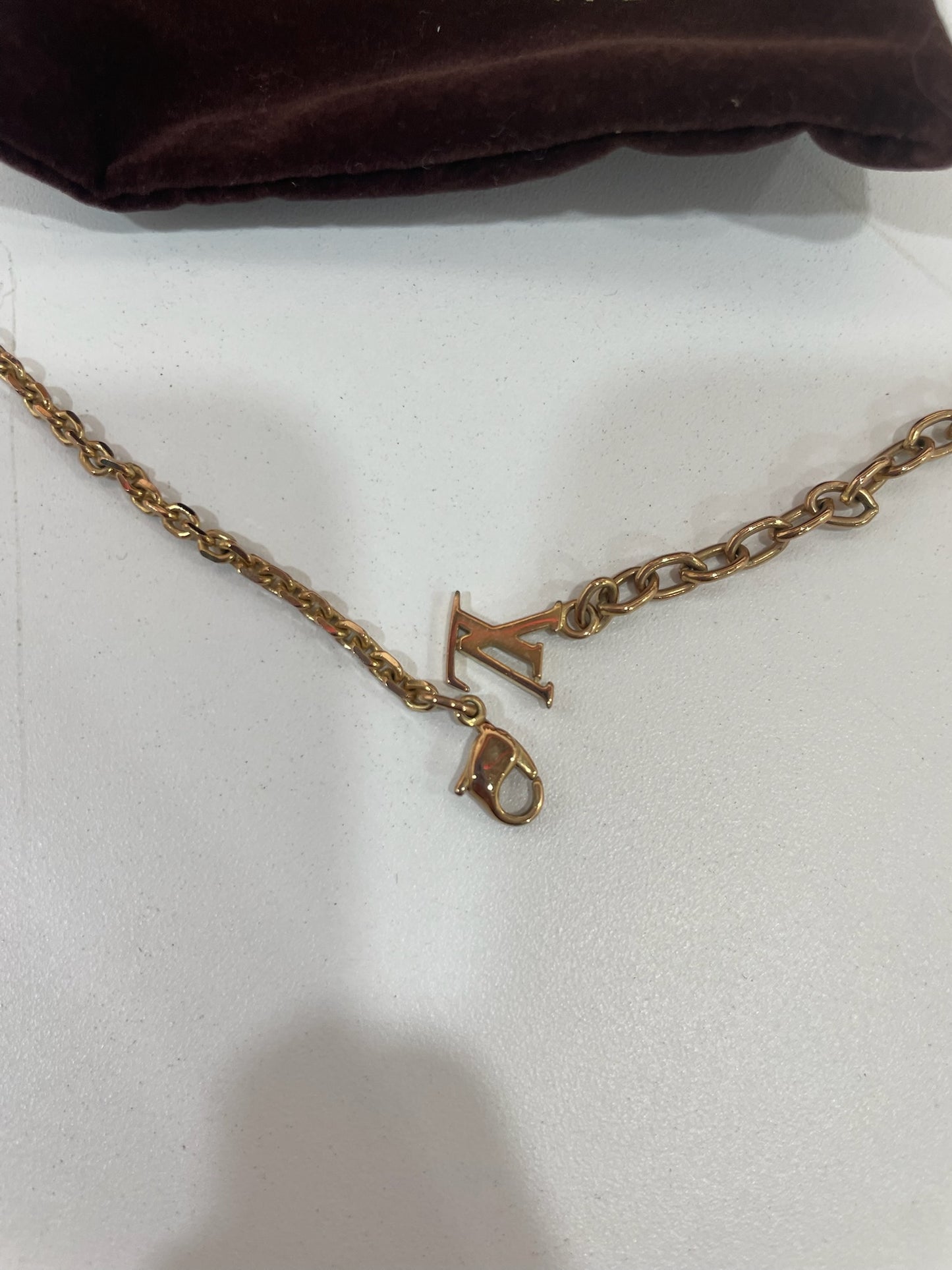 M0707-91 Louis Vuitton Gamble Necklace