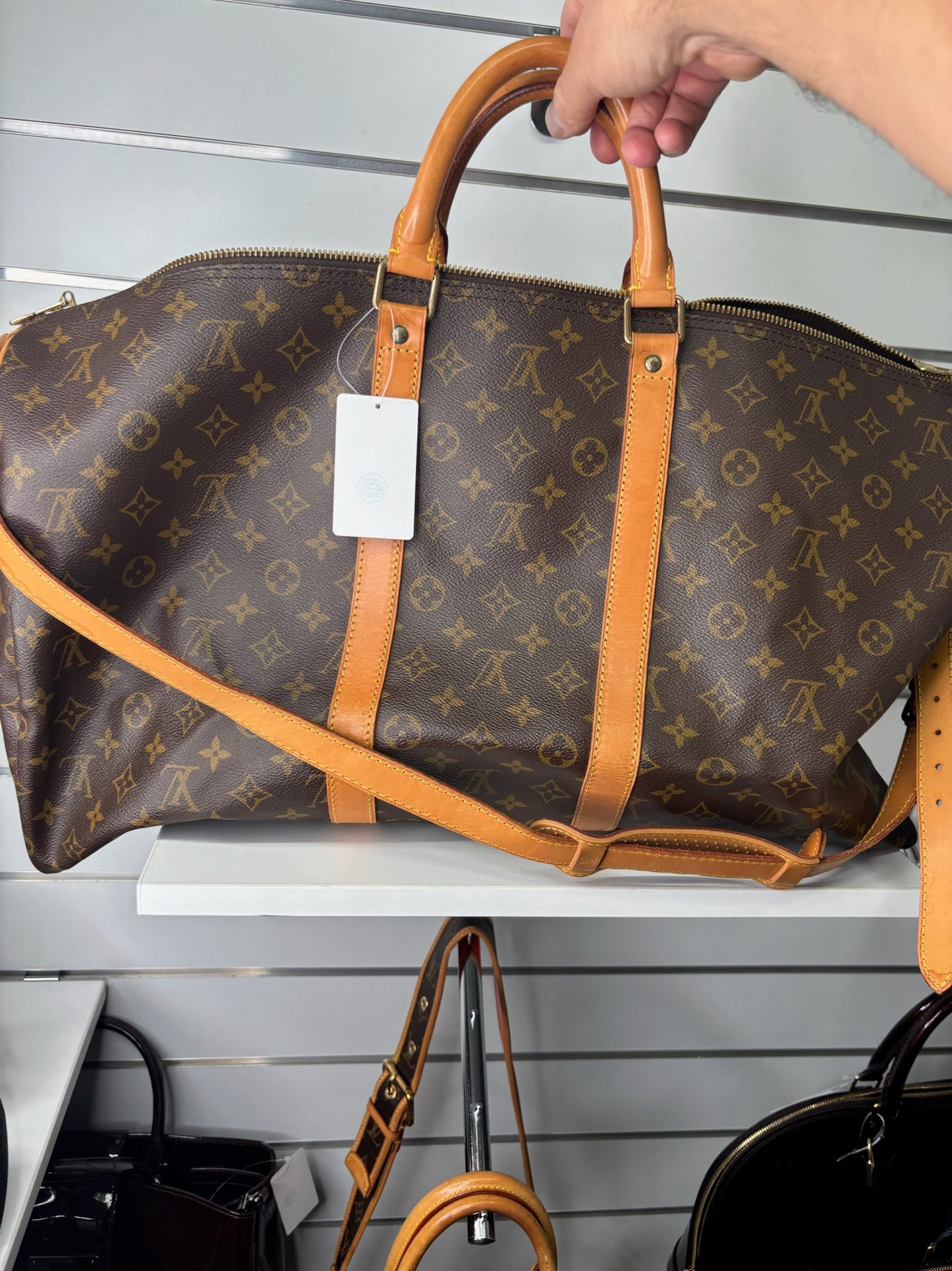 Louis Vuitton Keepall Bandouliere 55 KY104
