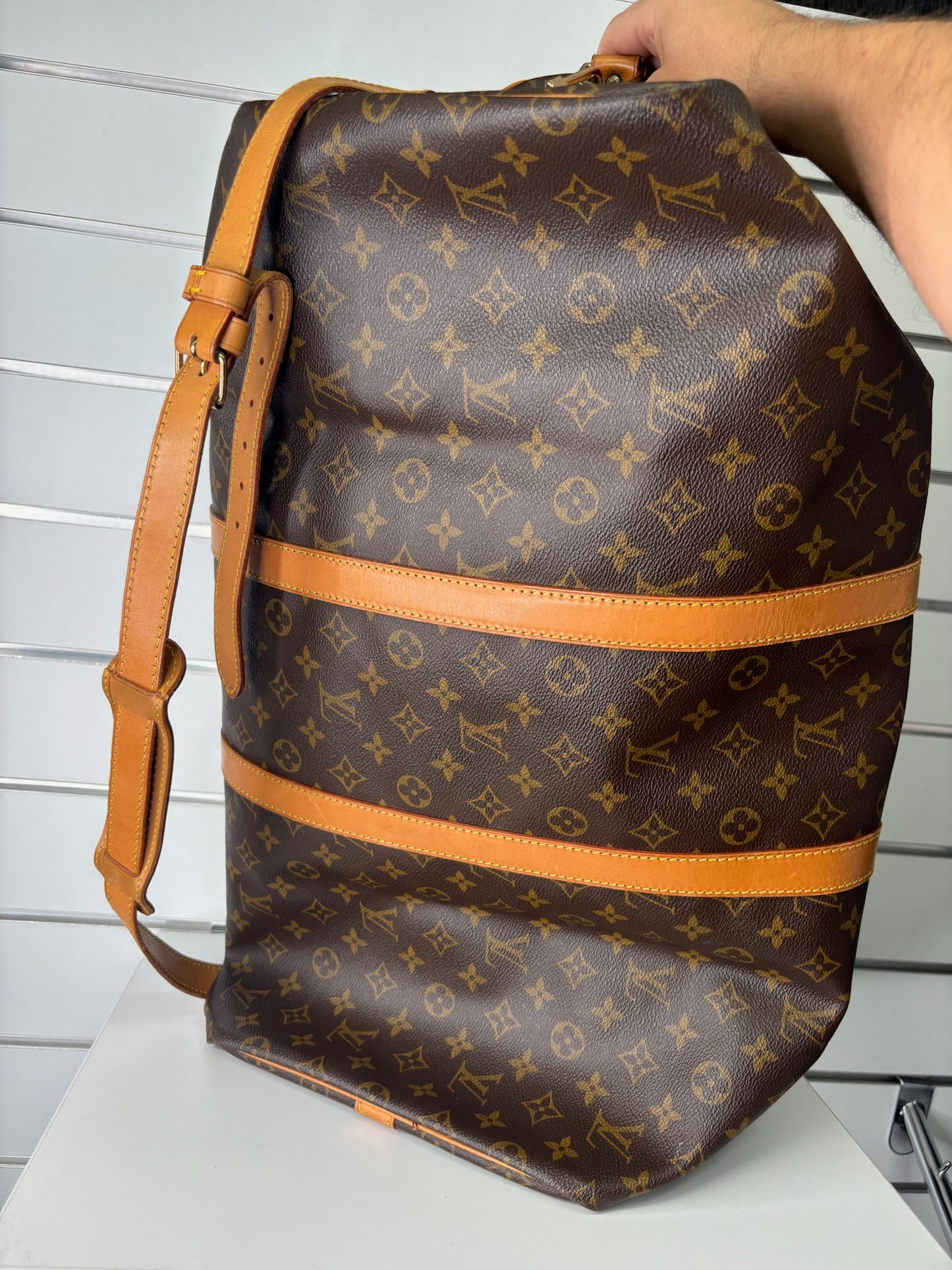 Louis Vuitton Keepall Bandouliere 55 KY104
