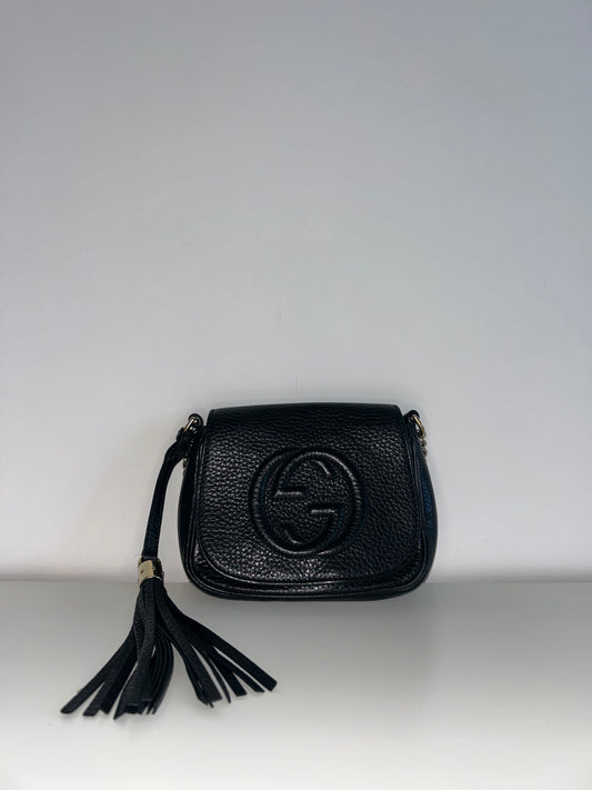 Gucci Soho Small Chain Flap Crossbody