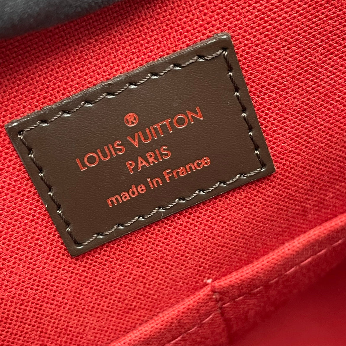 Louis Vuitton Brown PVC Damier Ebene Canvas Verona GM Shoulder Bag N41119 (V01265310P)