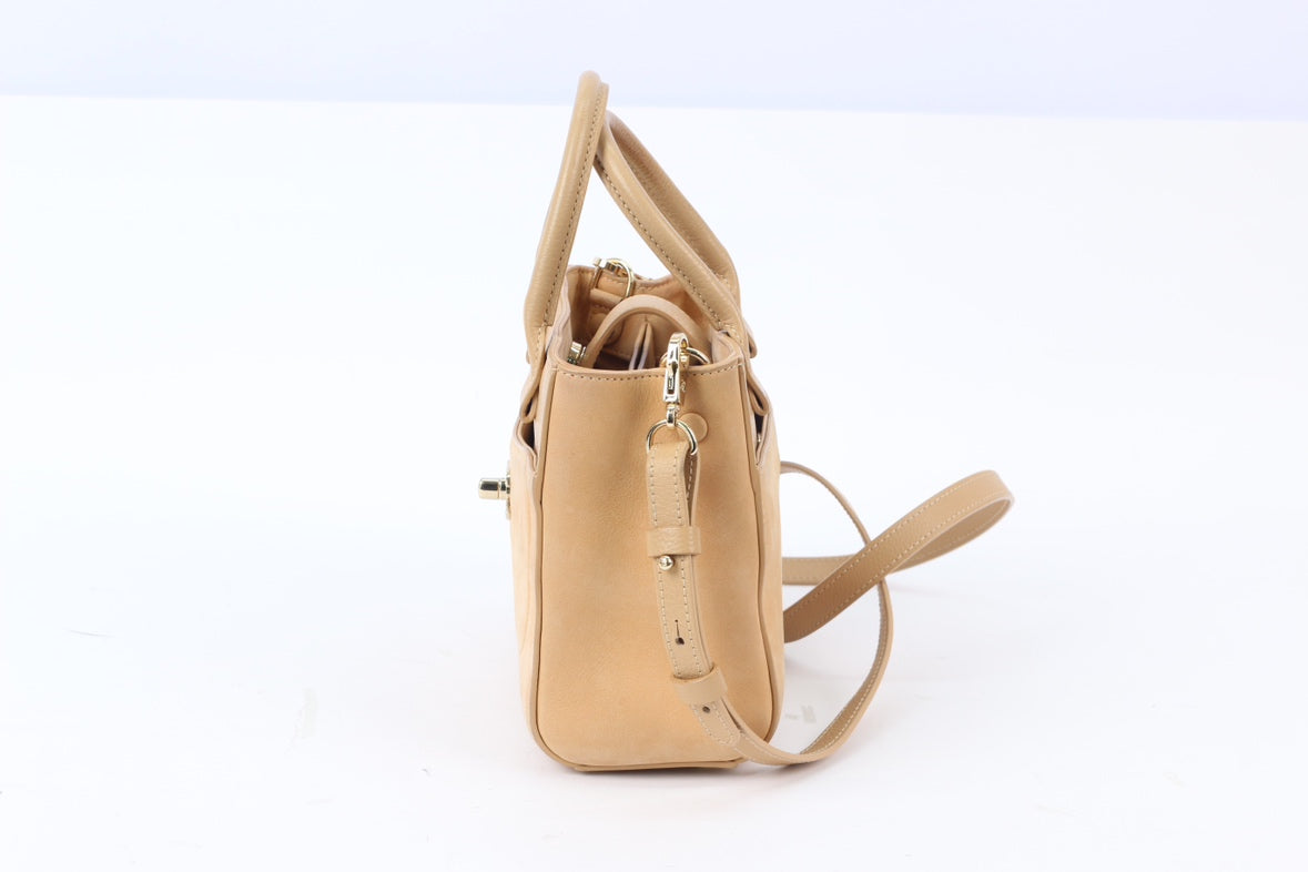 Chanel Beige Mini Tote Bag Shoulder Bag (B38160204SL)