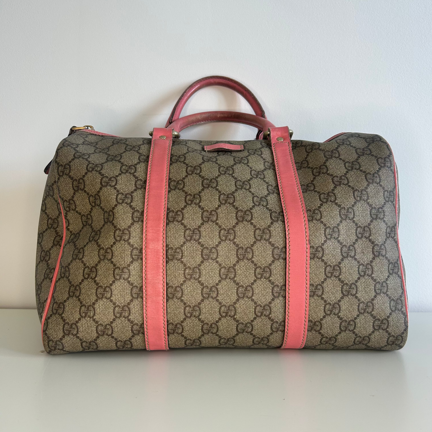 Gucci GG Trimming Boston Tote Bag