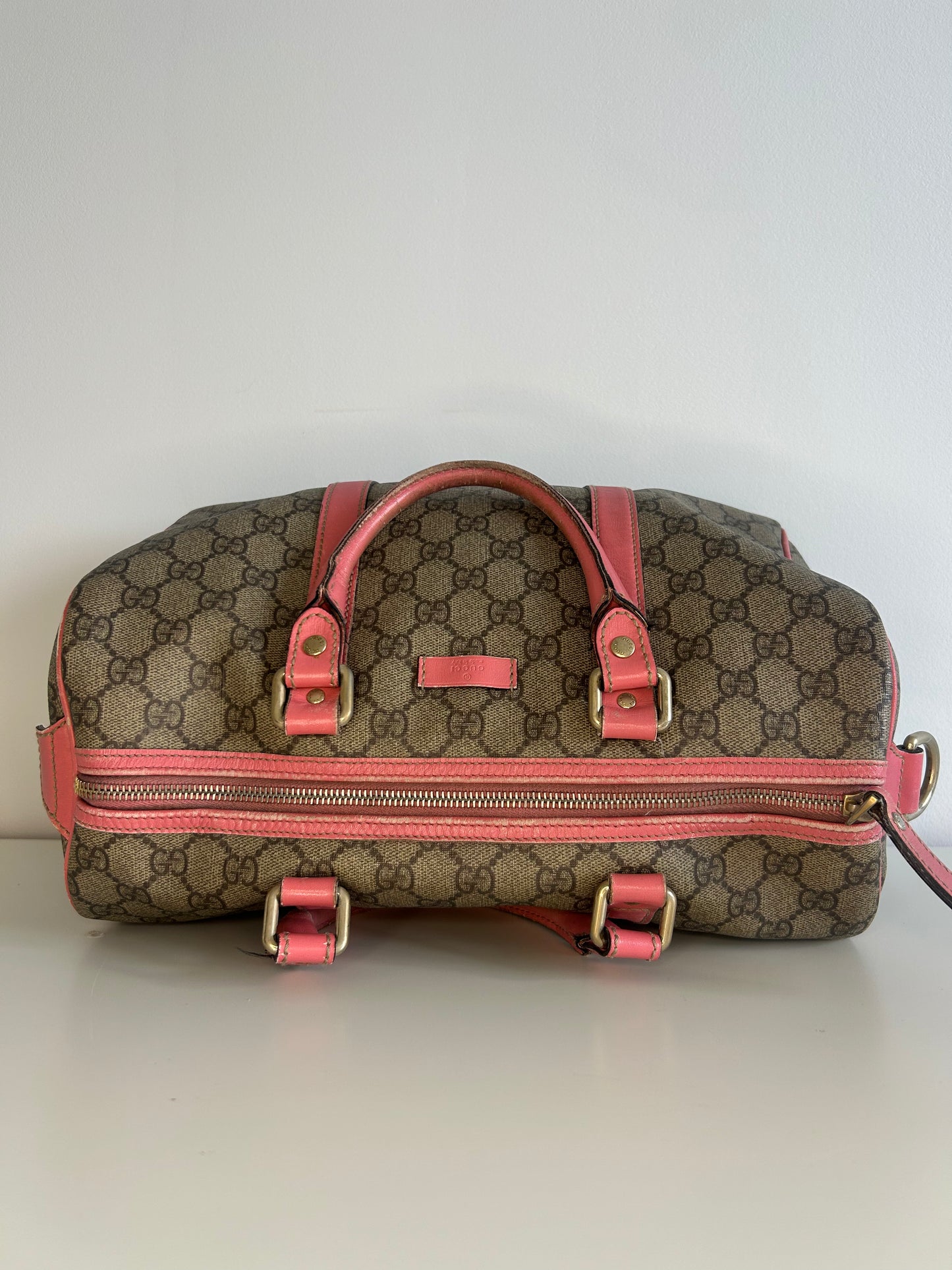 Gucci GG Trimming Boston Tote Bag