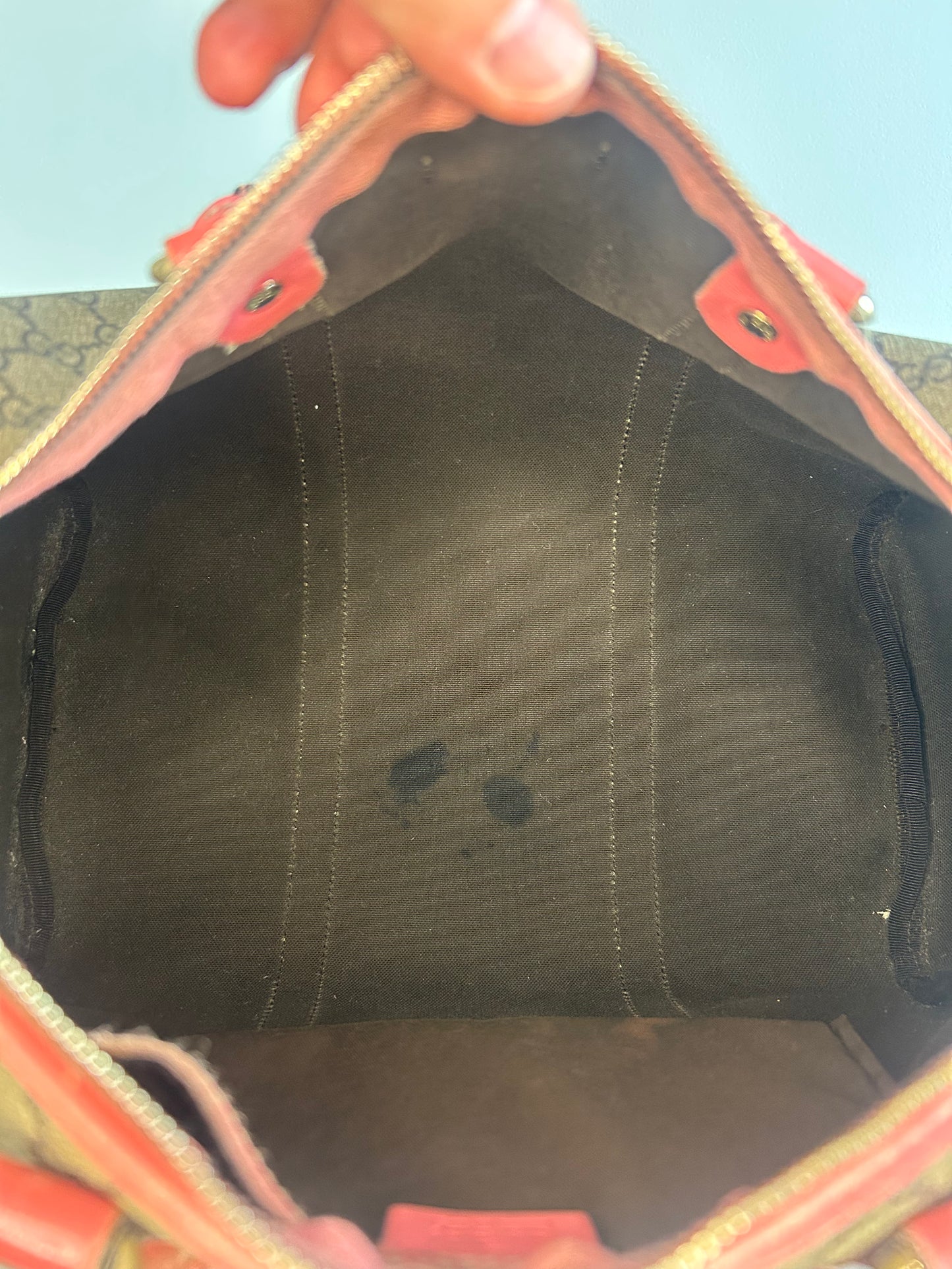 Gucci GG Trimming Boston Tote Bag