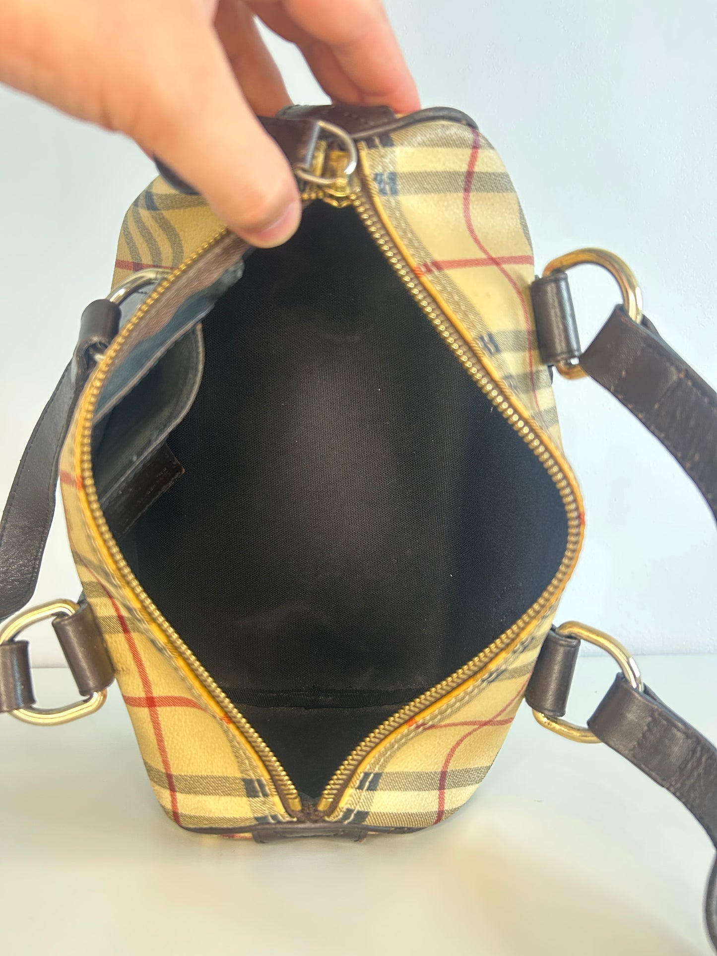 Burberry Classic Check Tote Bag
