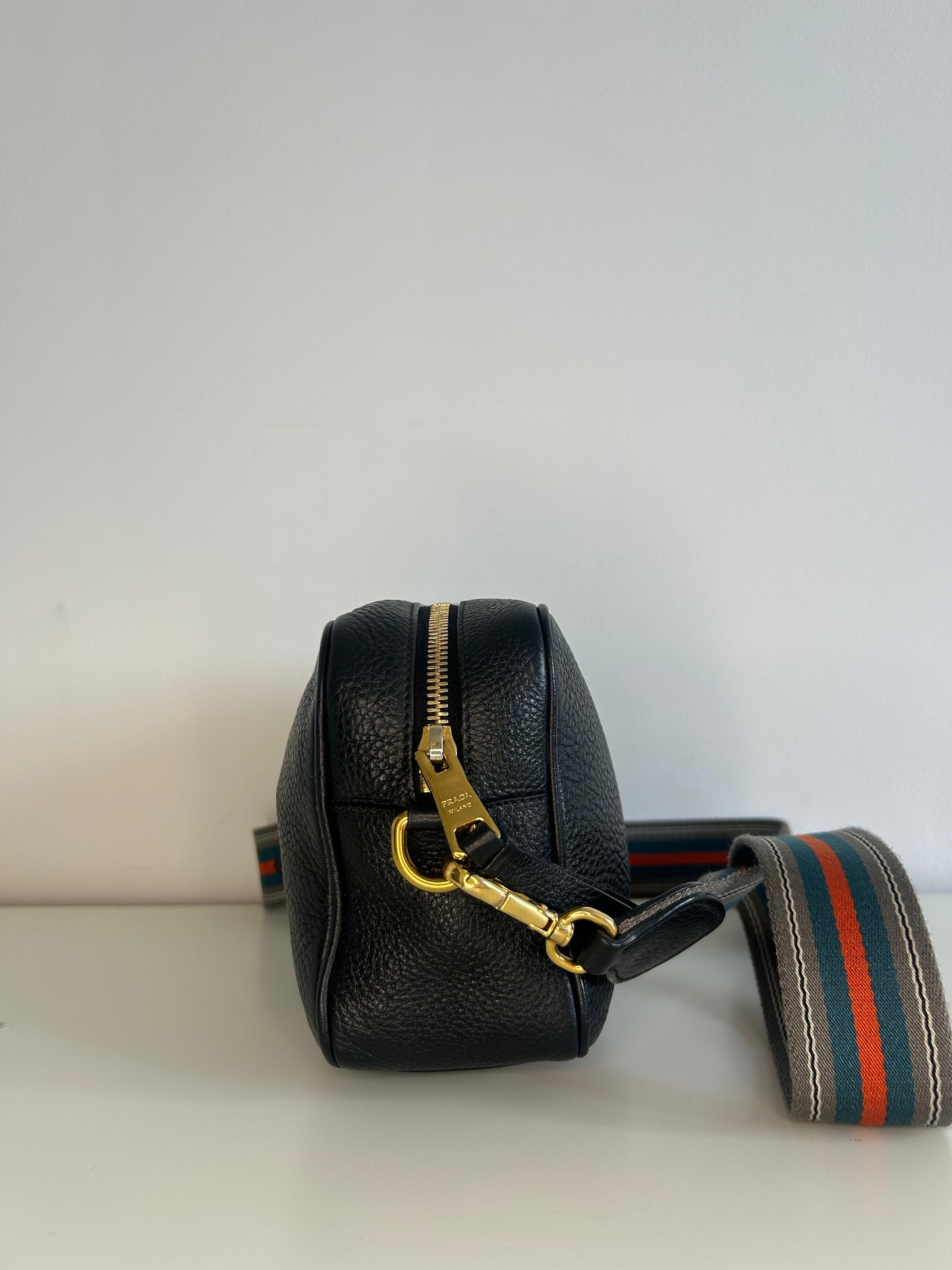 Prada Vitello Daino Camera Shoulder Bag