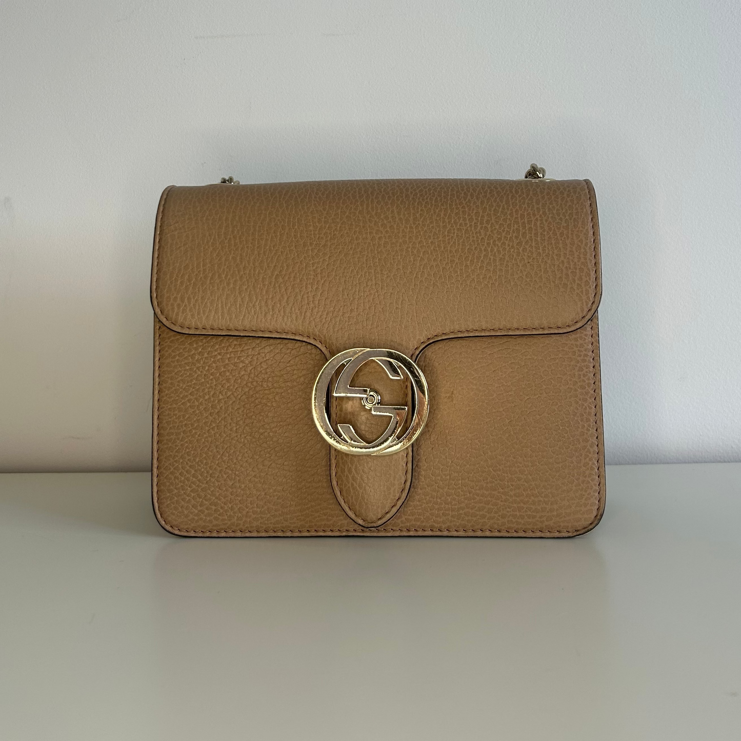 Gucci Interlocking Chain Shoulder Bag