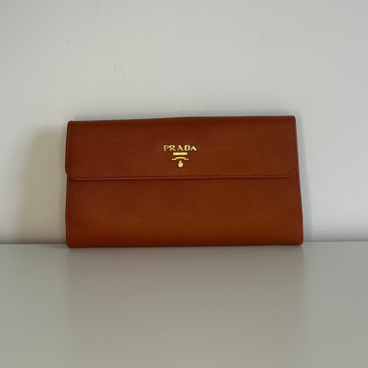 Prada Saffiano Long Wallet