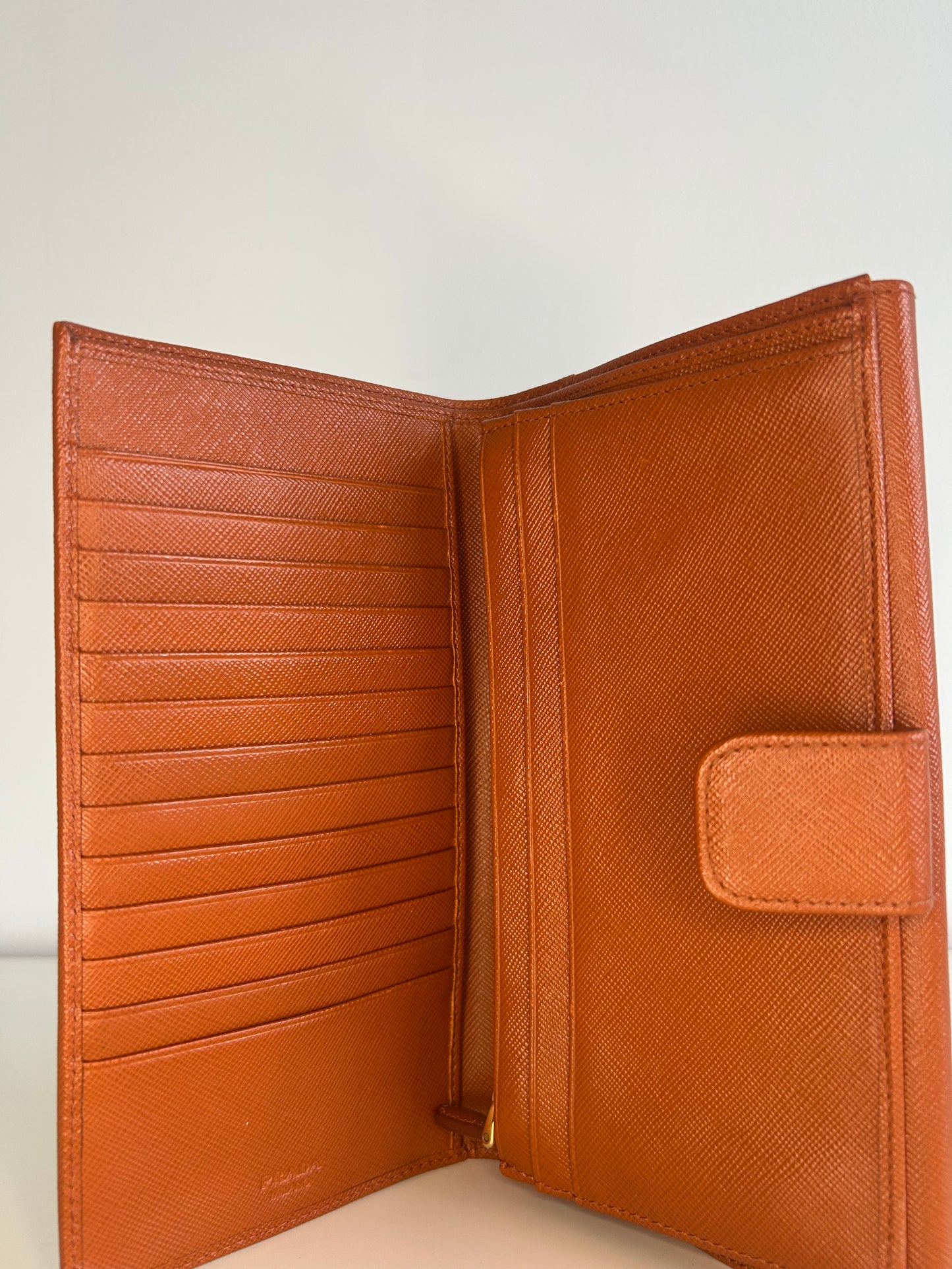 Prada Saffiano Long Wallet